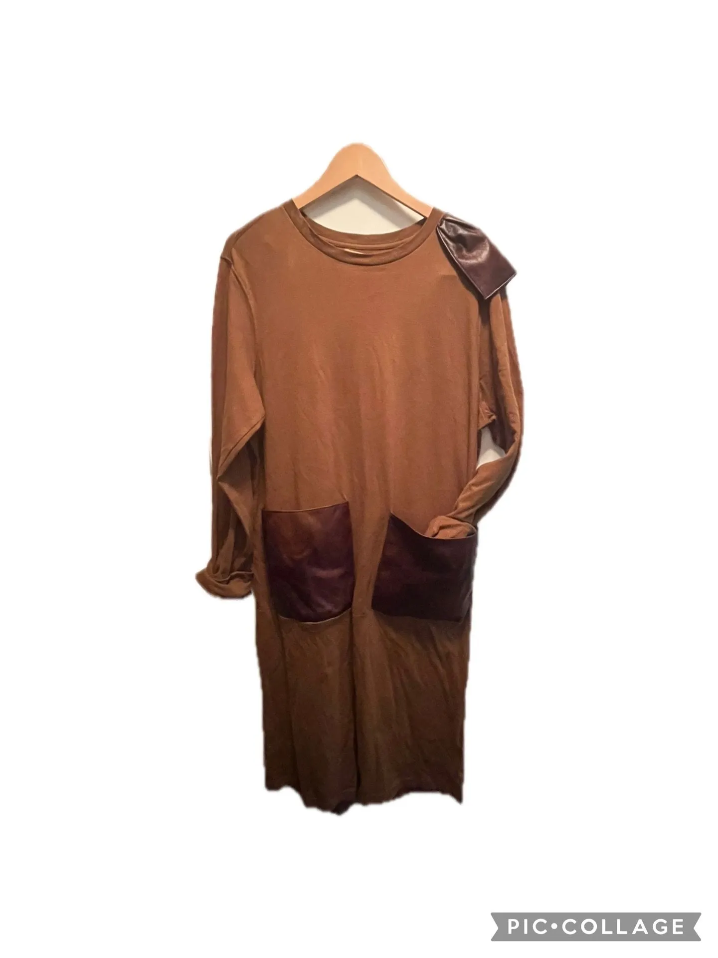 Product image for #11 camel t-shirt dress