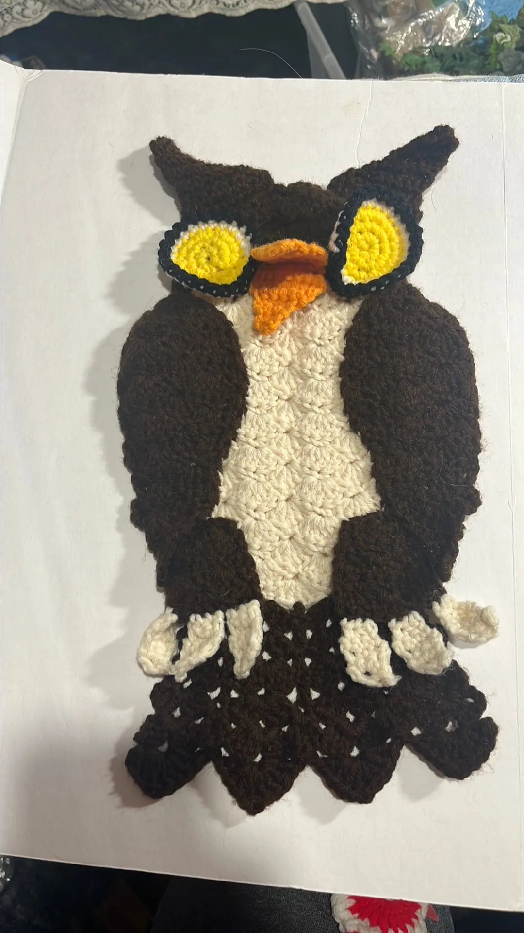 Product image for Crochet owl