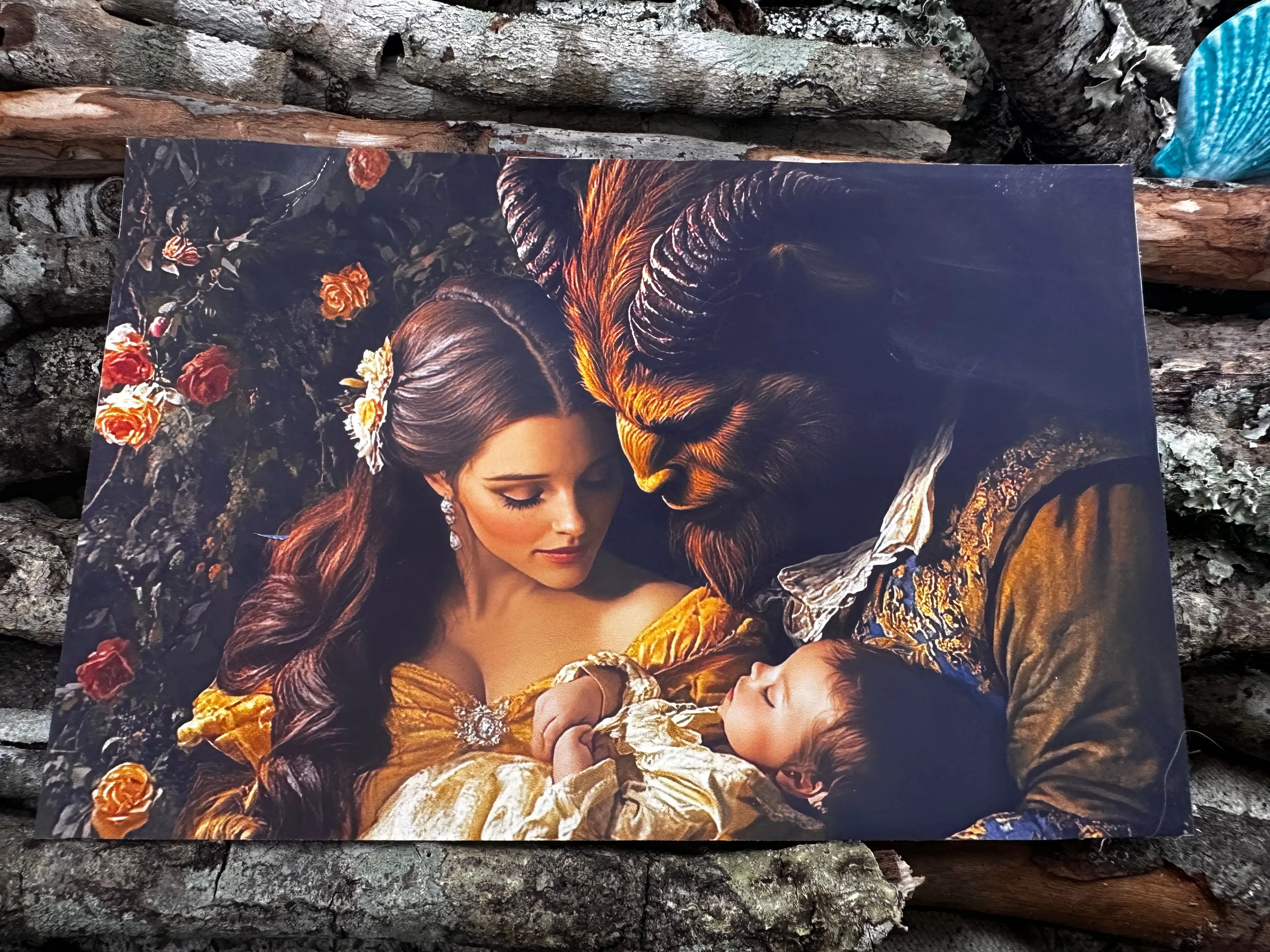 Product image for OHANA artwork HANDMADE by me POST CARDS