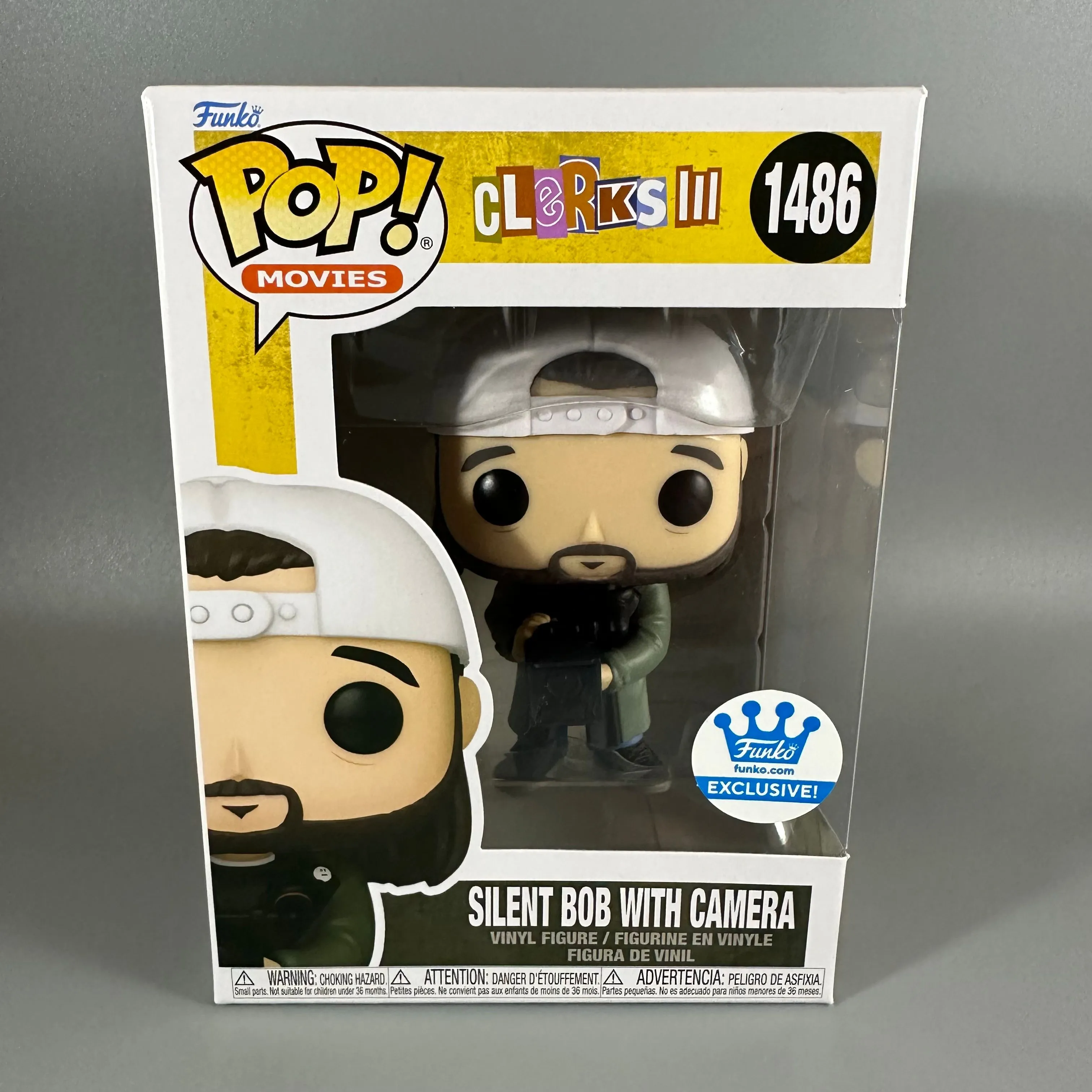 Product image for Funko Pop! Movies: Clerks 3 - Silent Bob with Camera - Funko Shop Exclusive III