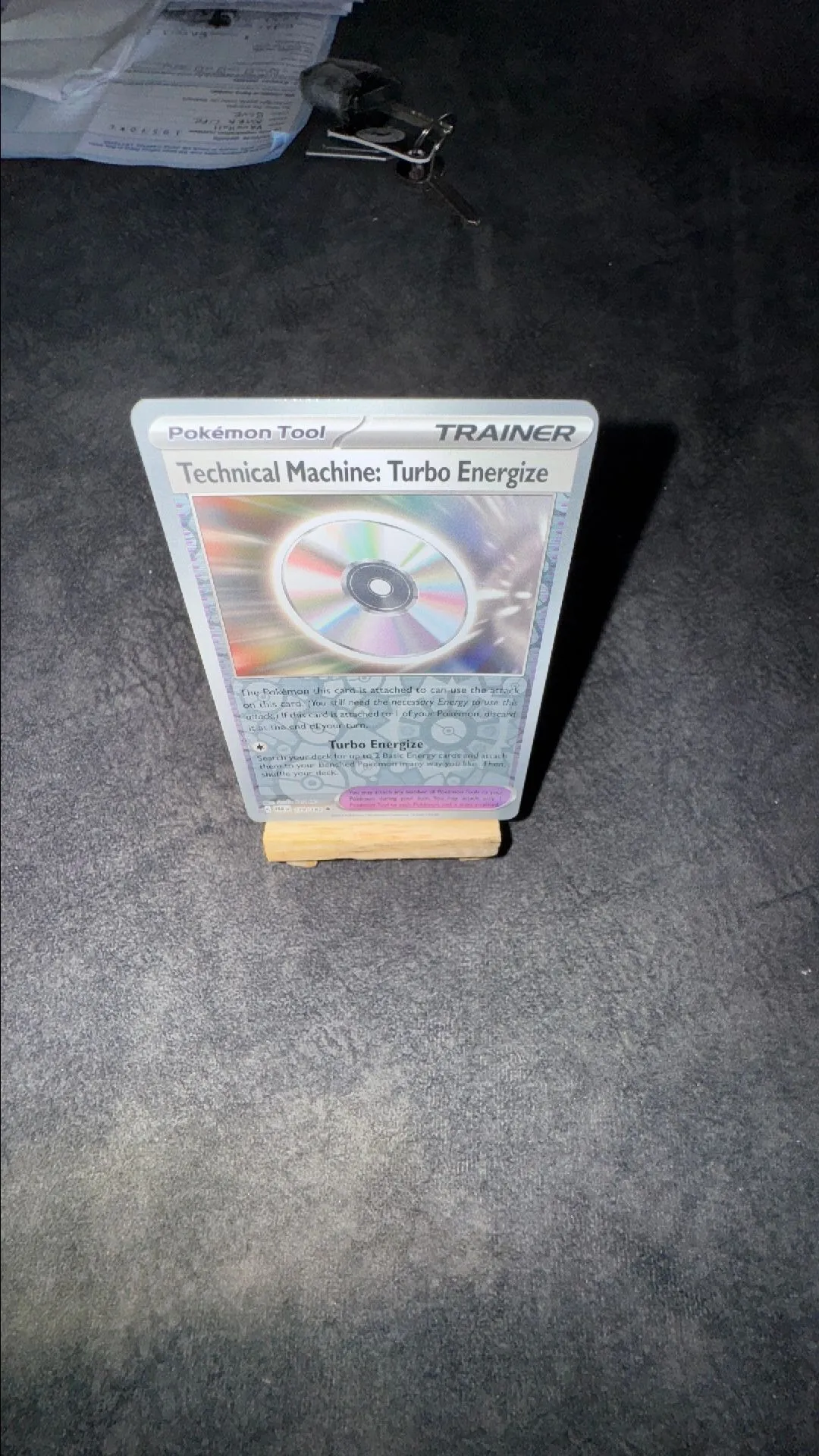 Product image for Pokemon Paradox Rift Reverse Holo 179/182 Technical Machine: Turbo Energize