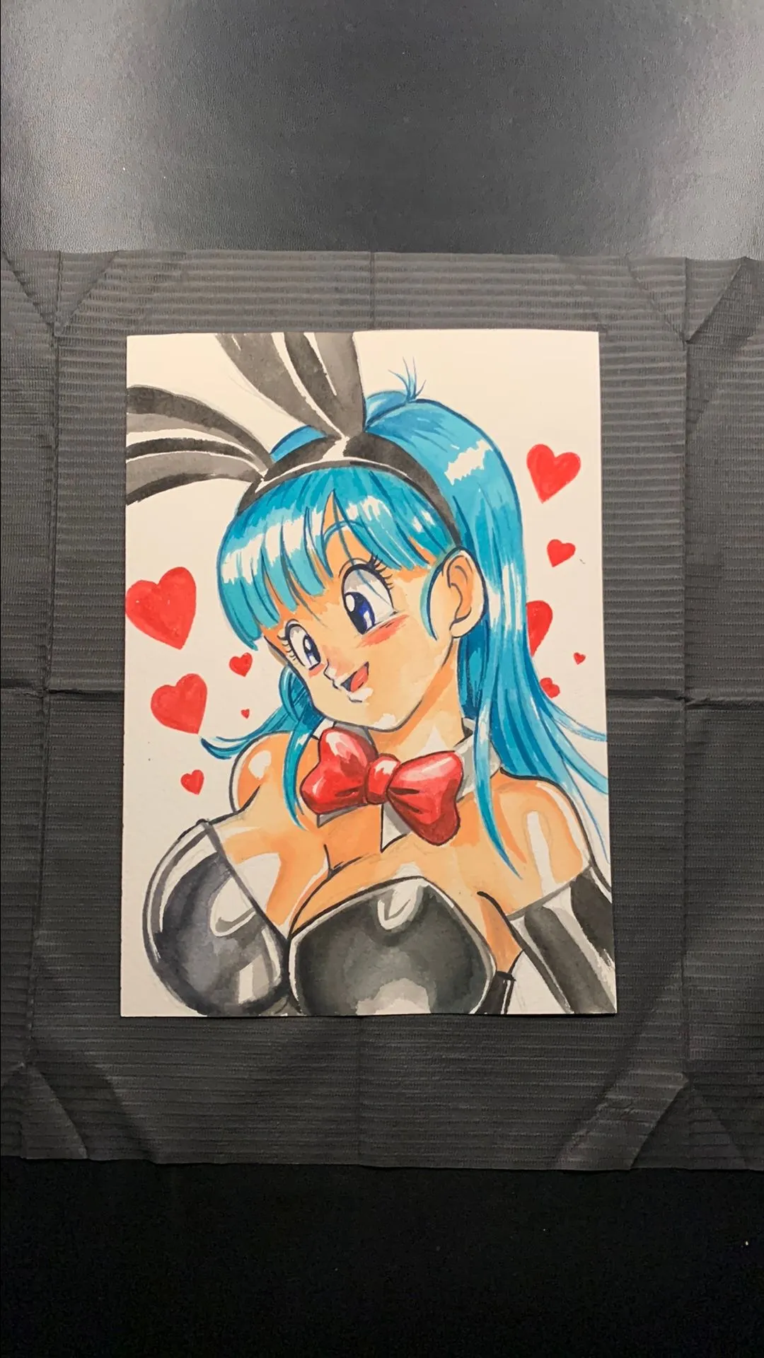 Product image for Bunny Bulma original watercolor