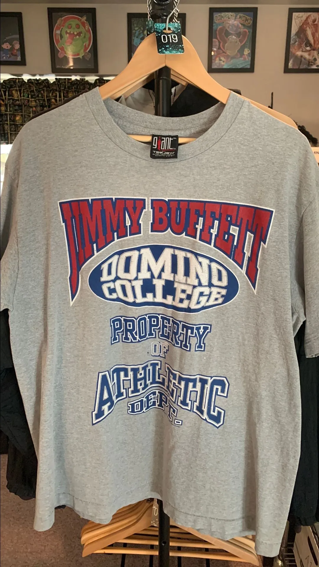 Product image for 19. Jimmy Buffet 1995 Domino College - XL