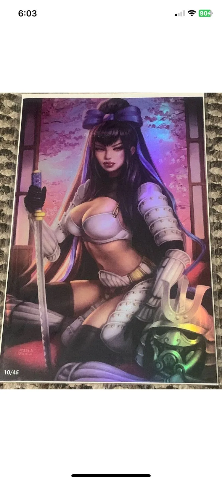 Product image for SAMURAI OF OZ #1 SUN KHAMUNAKI COSPLAY SAMURAI STORM TROOPER VARIANT FOIL  10/45