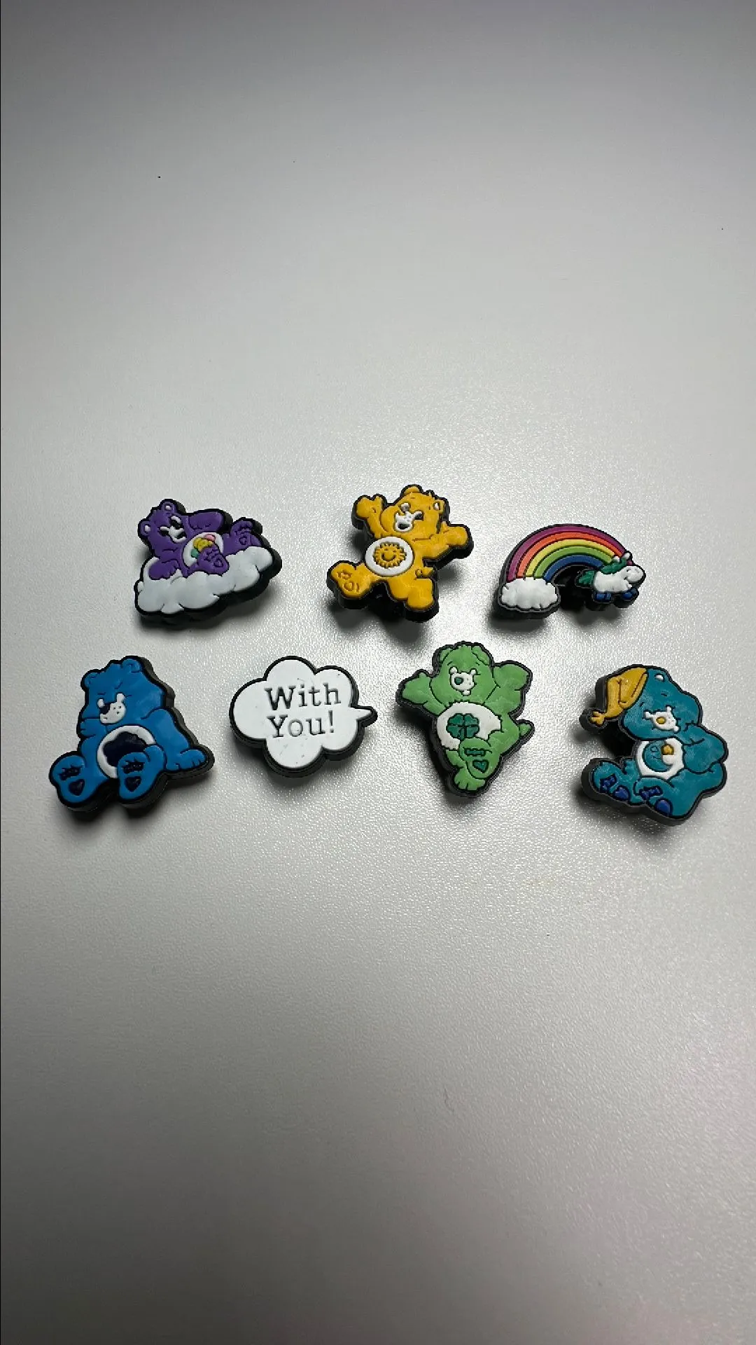Product image for Bundle x7 Care Bears Crocs Shoes Jibbitz Charms