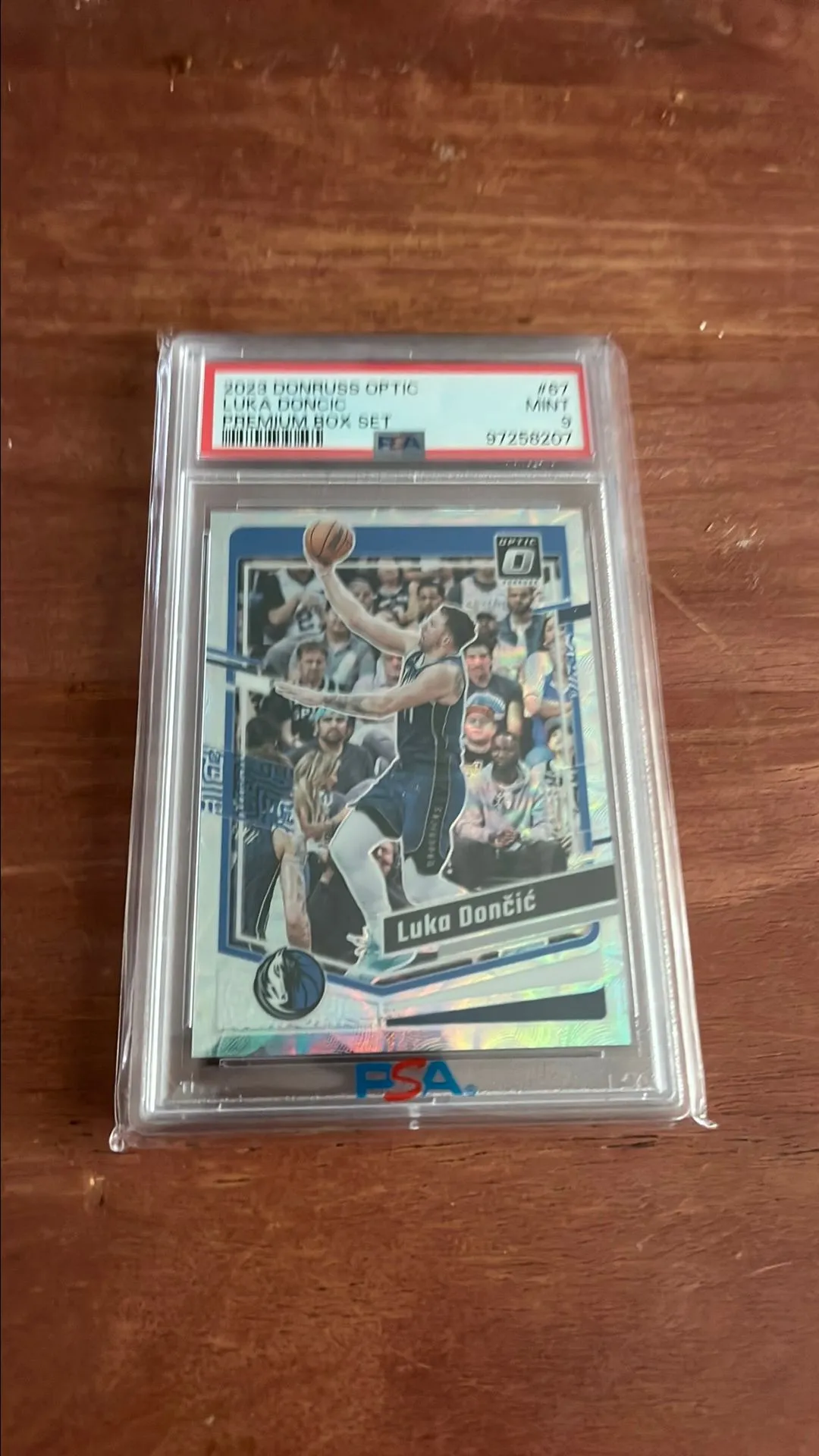 Product image for /2023 Optic Luka Doncic Premium Box Set Psa 9