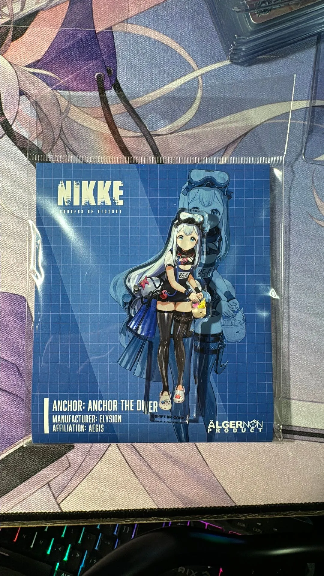 Product image for (C) *SALE* Nikke Acrylic Stand: Anchor The Diver