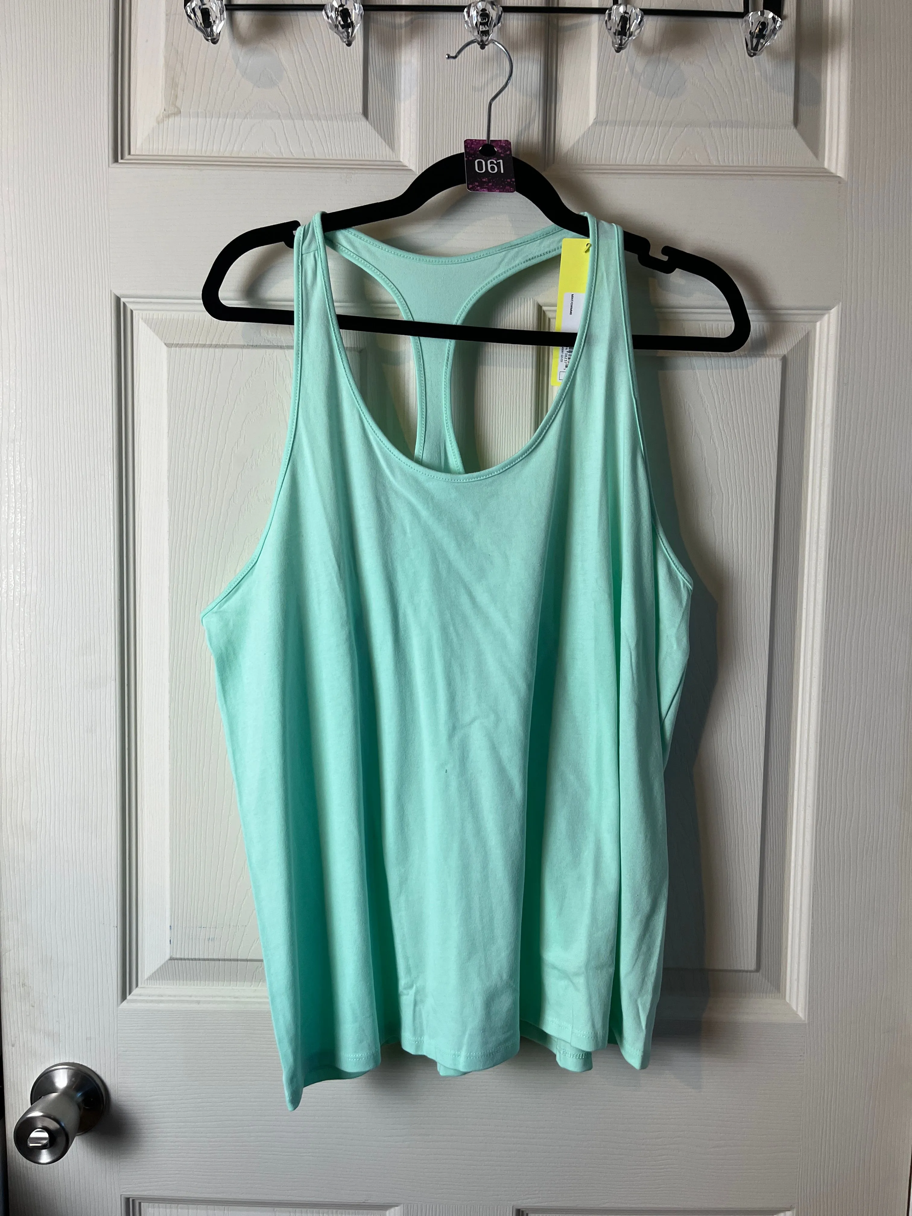 Product image for 61. All in motion XL racer back tank top