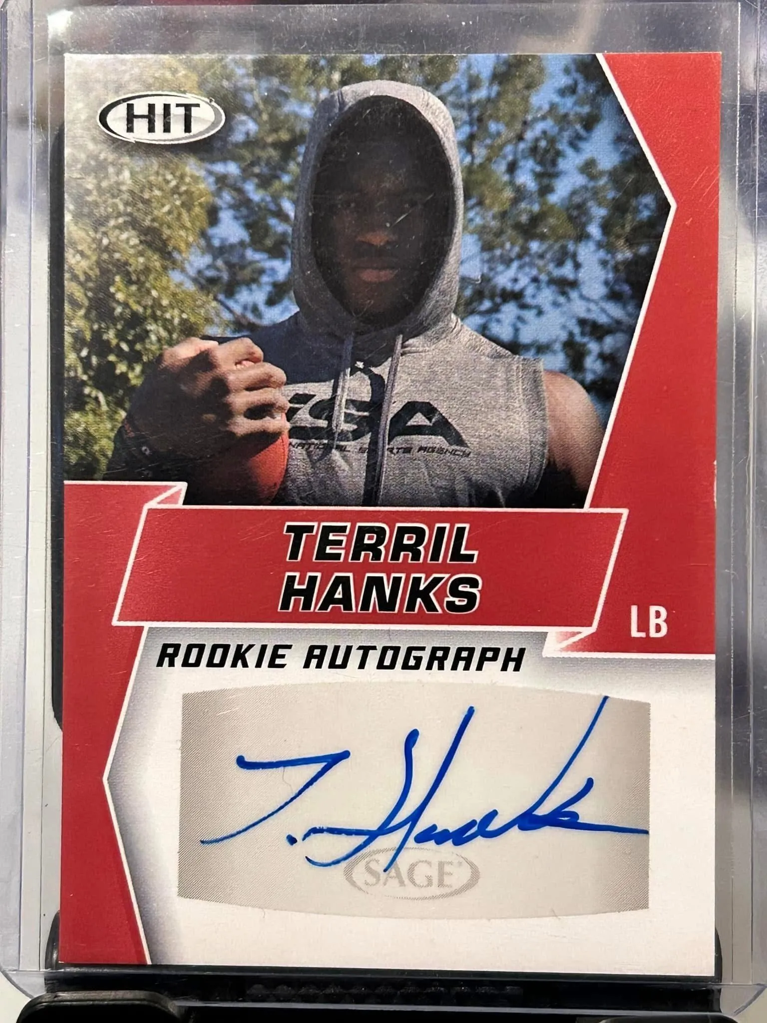 Product image for 2019 Sage Hit Terril Hanks Rookie Auto