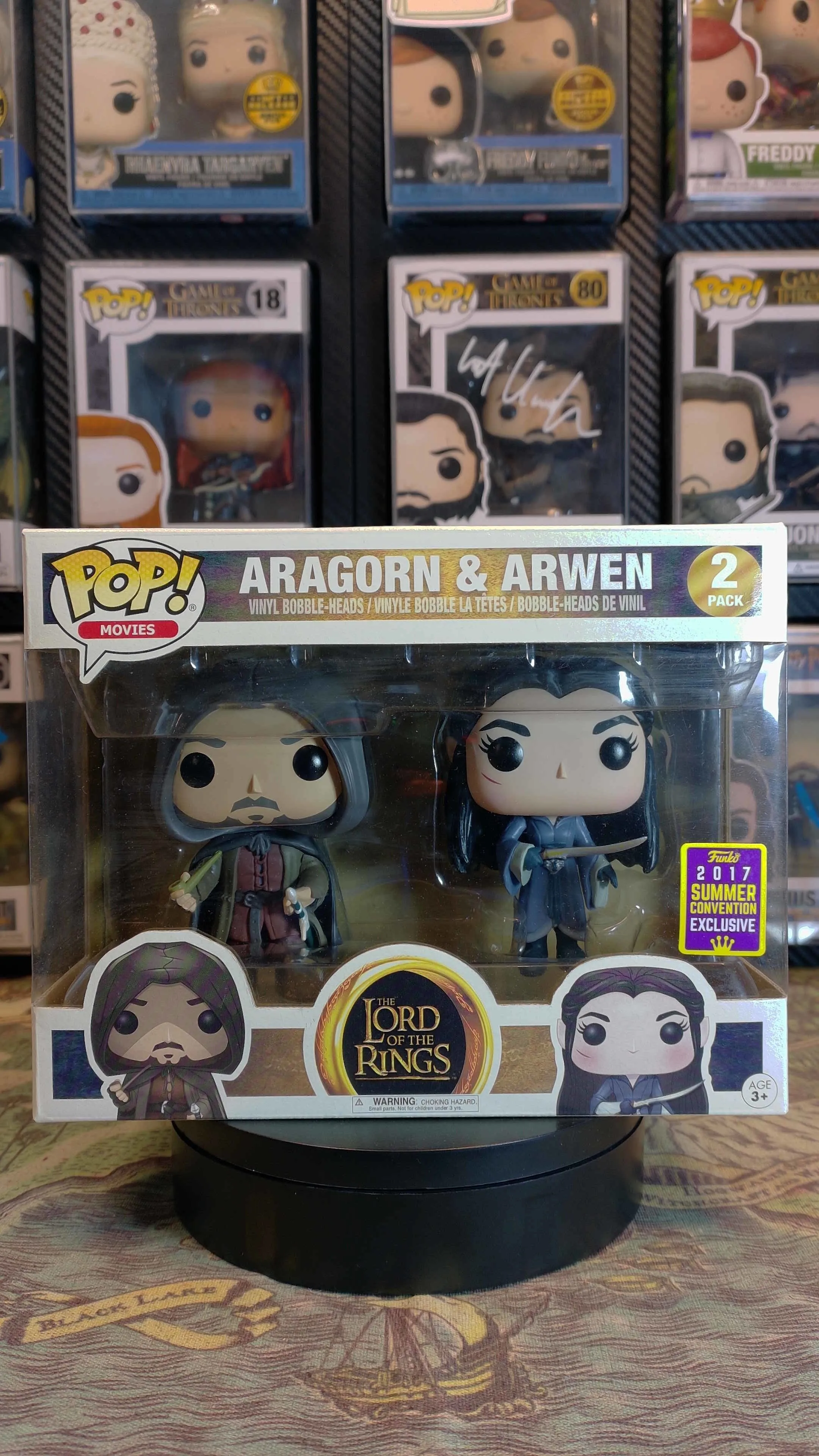 Product image for LOTR - Aragorn & Arwen Two Pack