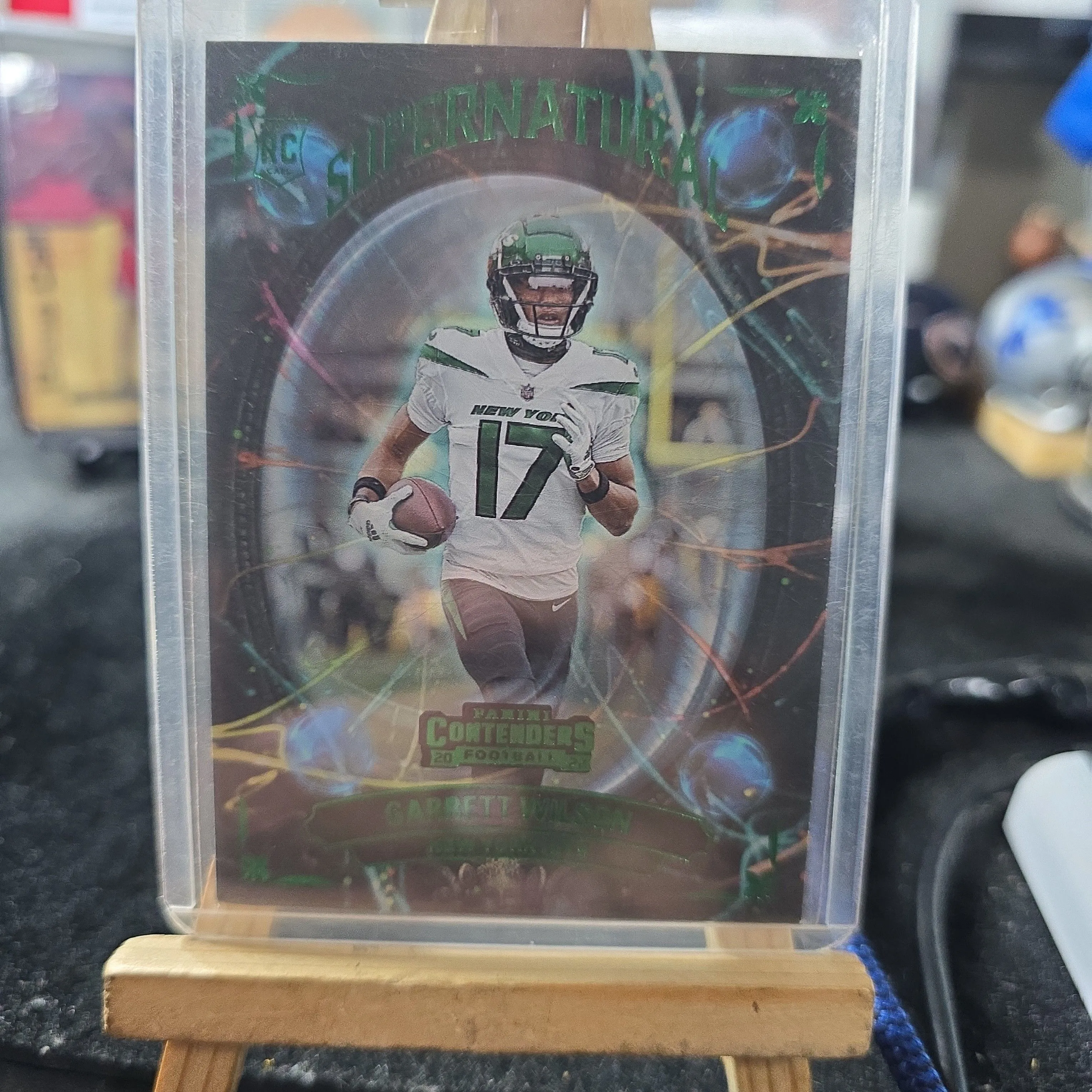 Product image for 2022 panini contenders GARRETT WILSON RC supernatural