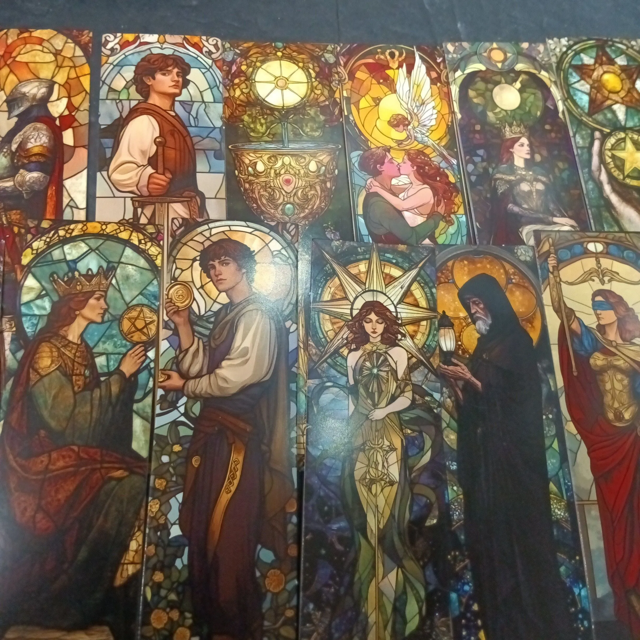 Product image for #0 Bloop the Chat or yourself a Random Stain Glass image Bookmark 