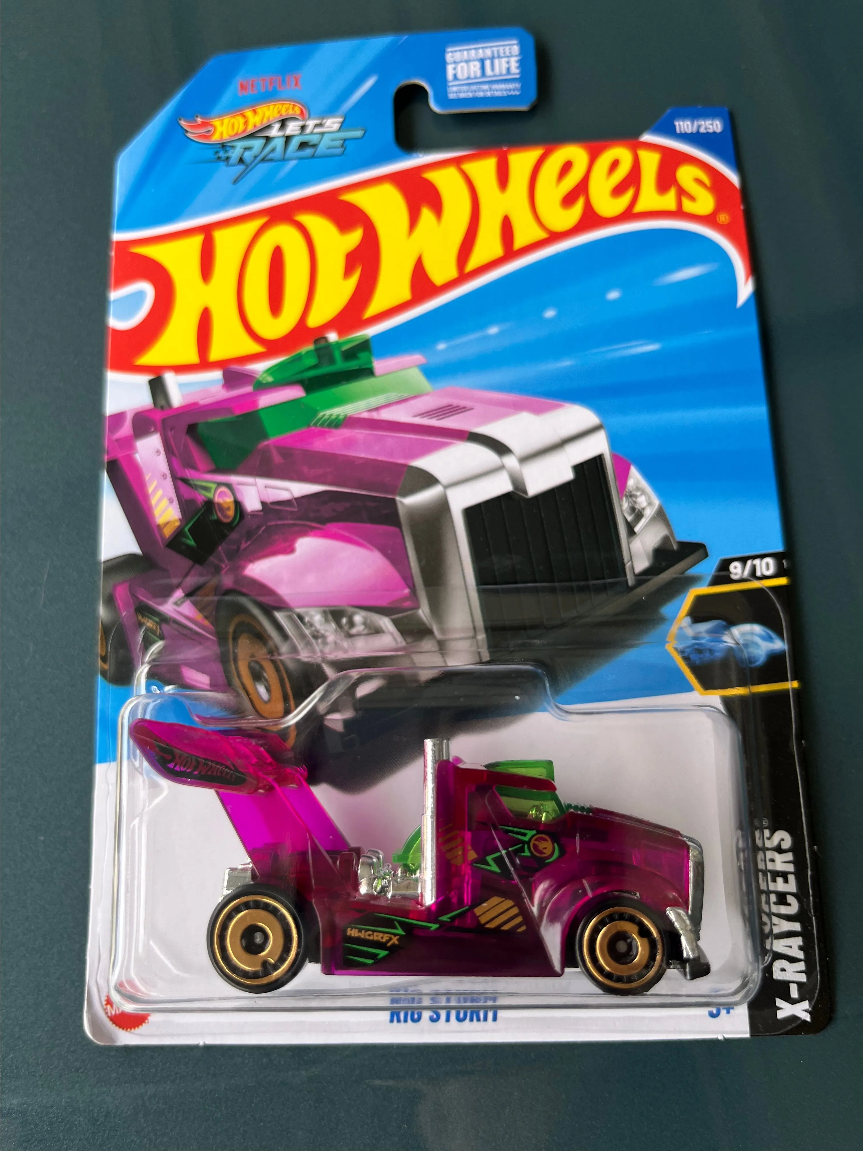 Product image for Treasure hunt 2025 hot wheels case E super rig