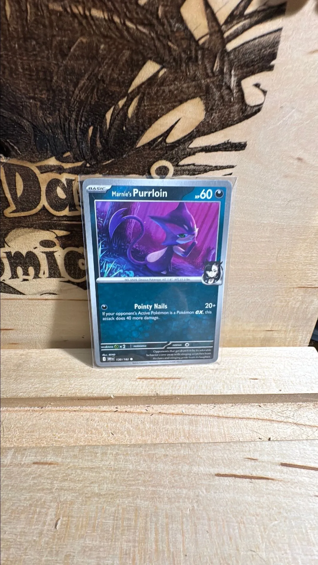 Product image for Marnie's Purrloin #130 Pokemon Destined Rivals