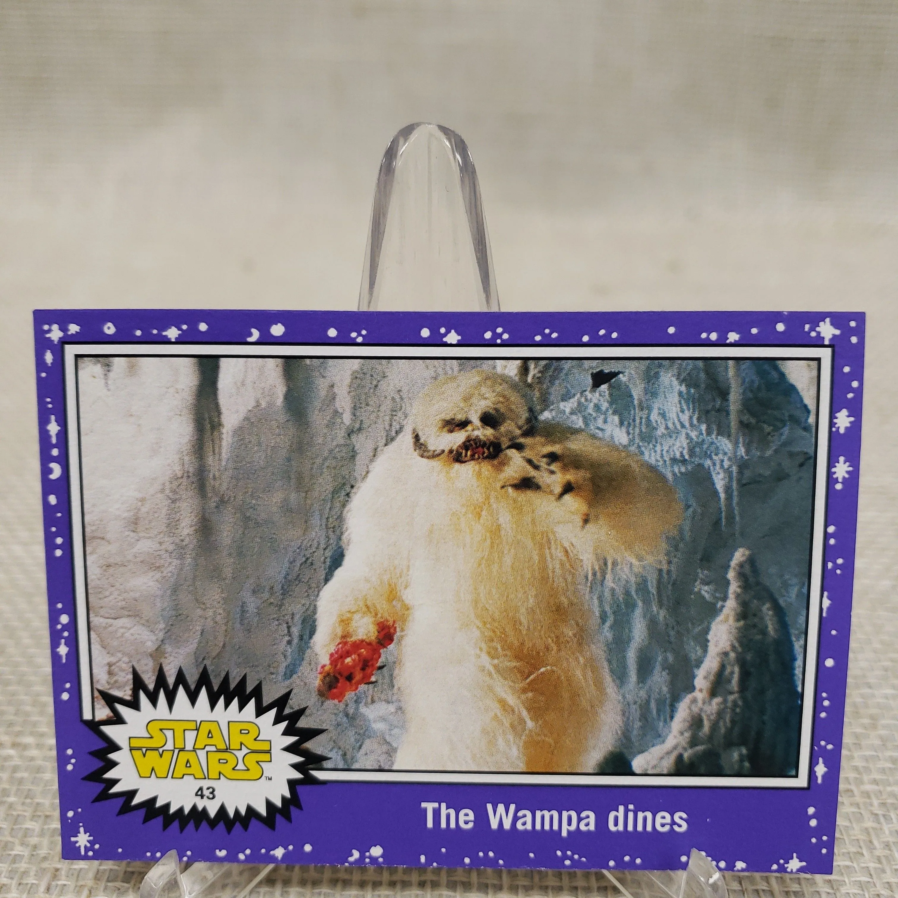 Product image for Topps Star Wars #43 The Wampa Dines