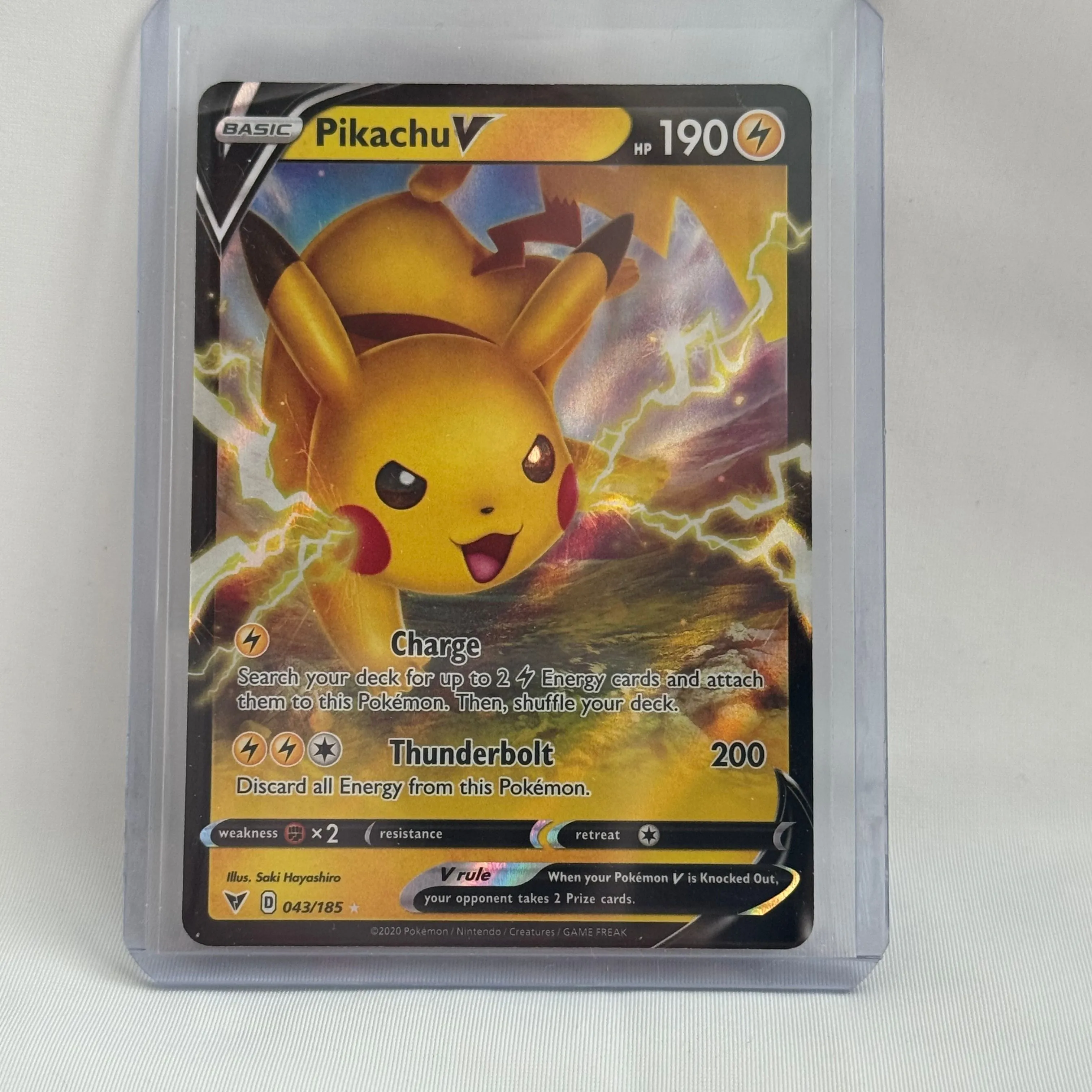Product image for Pikachu V 043/185