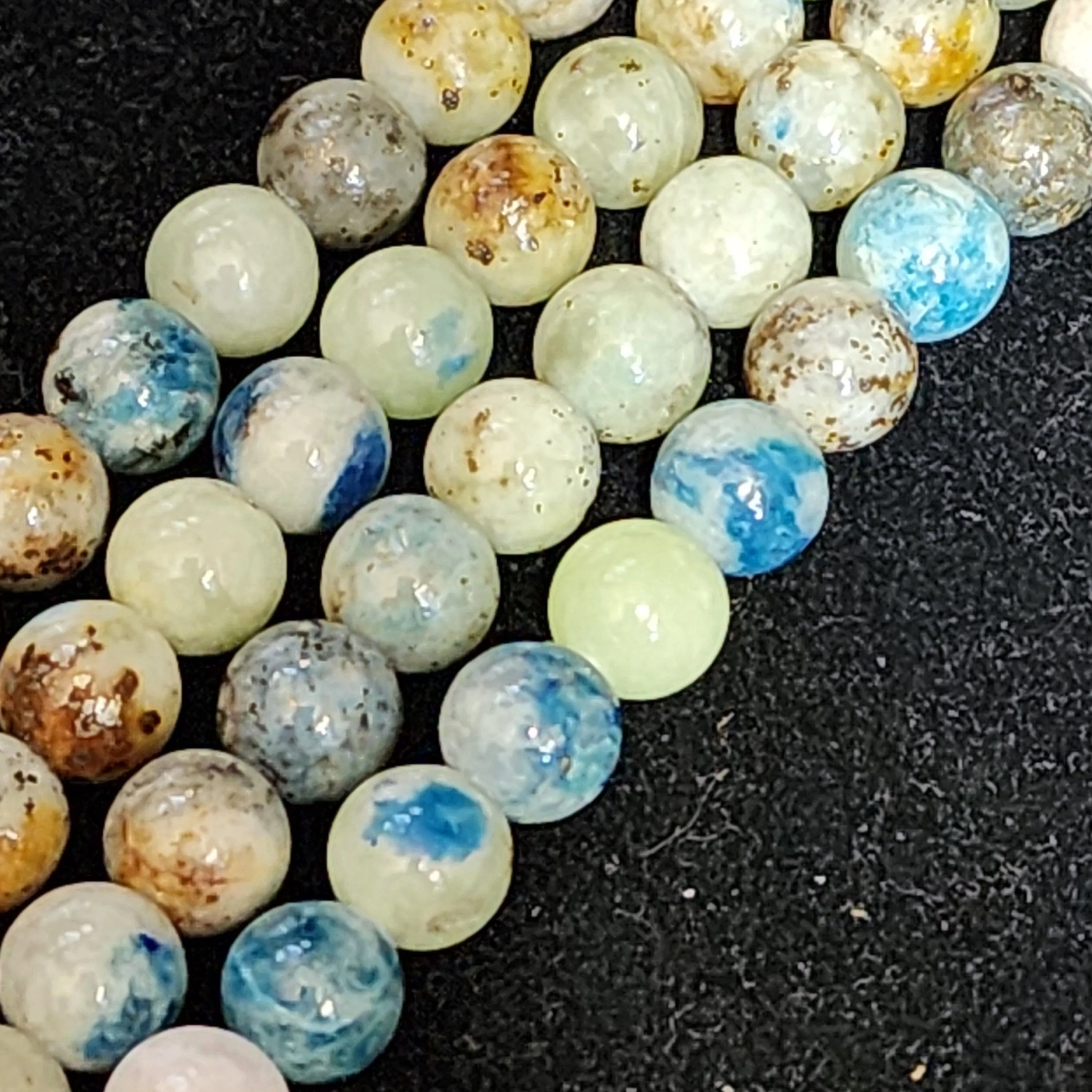 Product image for #15KK: K2 Jasper (Azurite, Granite + Malachite)