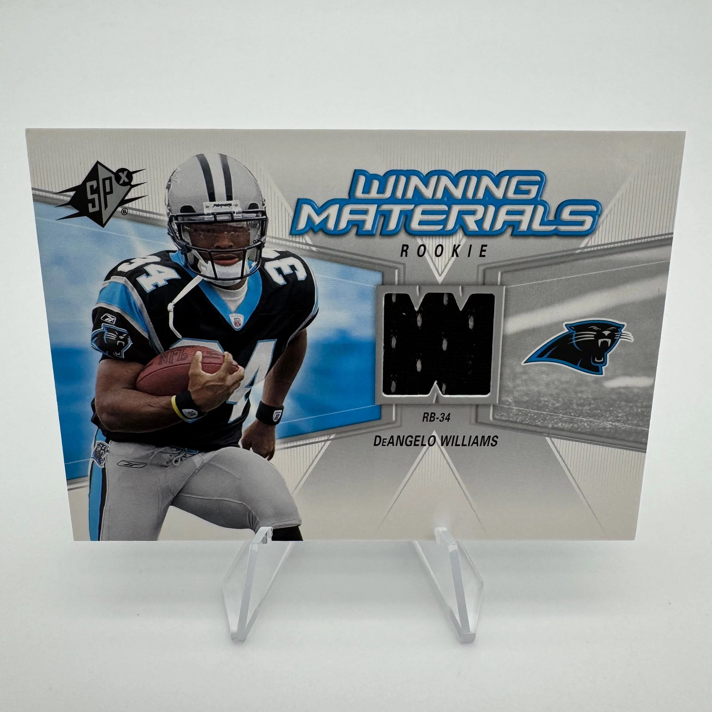 Product image for DeAngelo Williams 2006 Upper Deck SPx Rookie Winning Materials