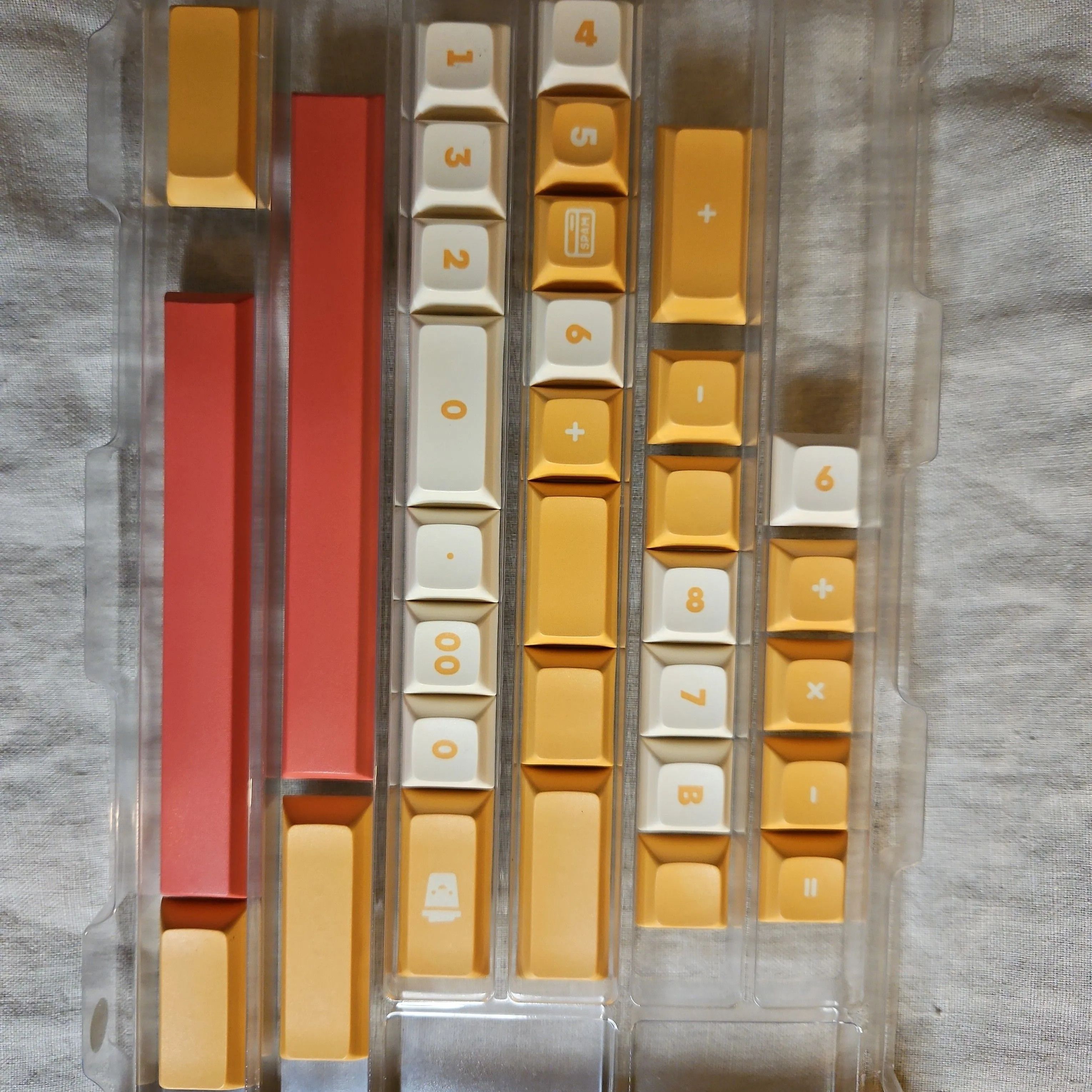 Product image for The Key Dot Co Add-On MX Keycap Set for Numpad Number Pad + Extra Space Bars & Novel keys