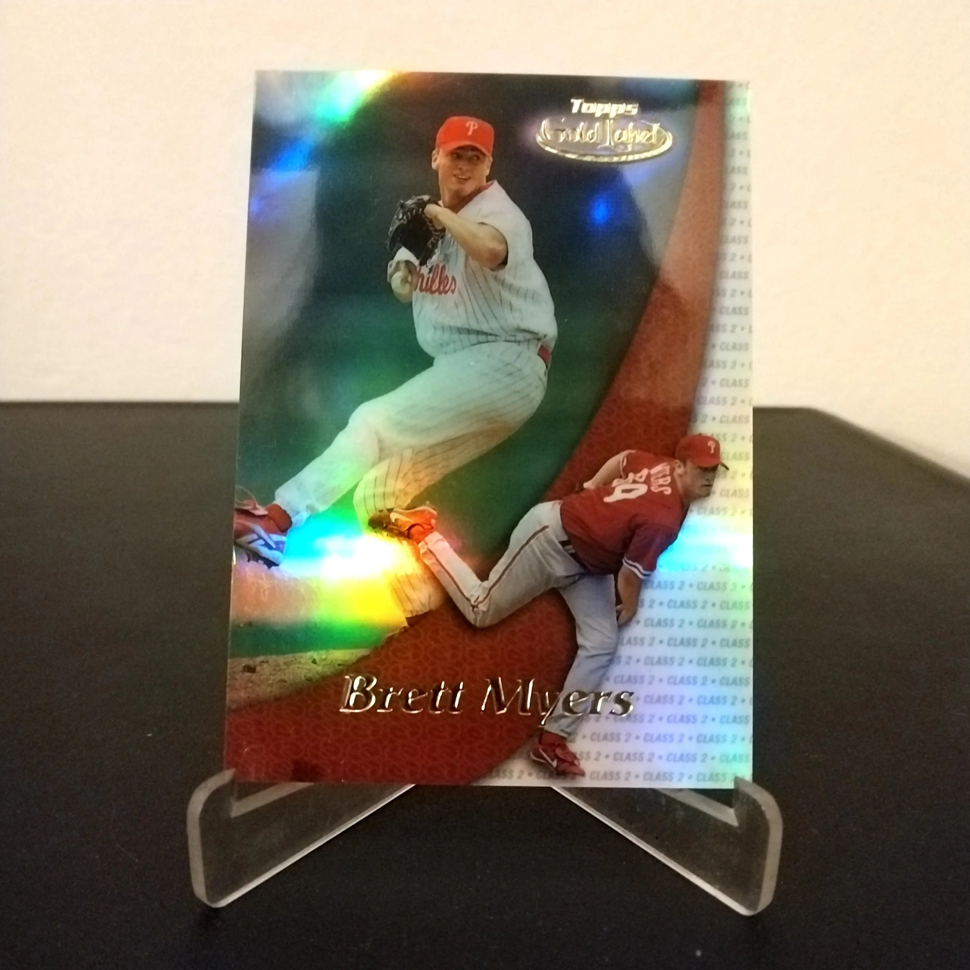 Product image for Brett Myers TOPPS GOLD LABEL