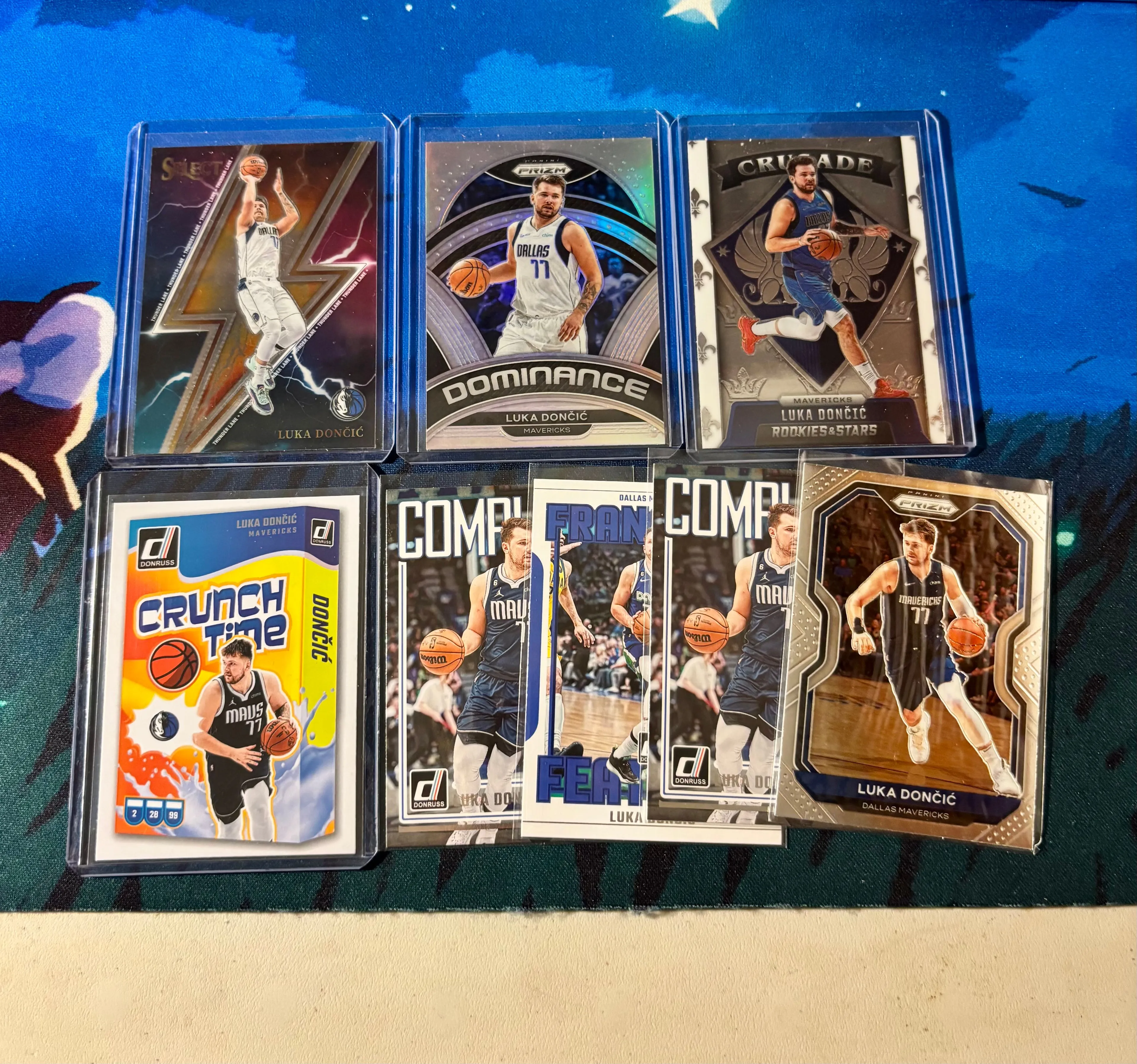 Product image for Luka Doncic Basketball Cards Lot x8