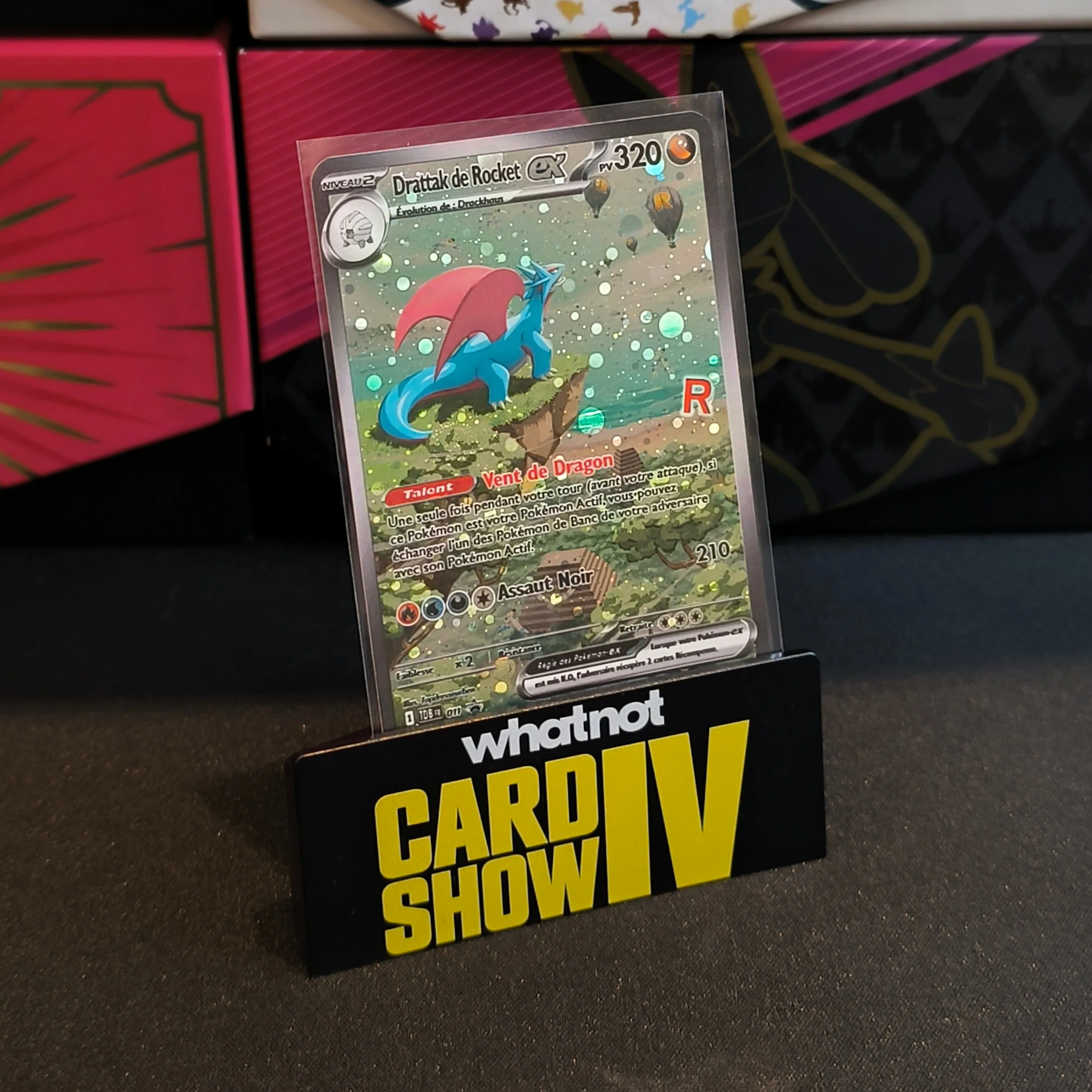 Product image for Drattak de rocket holo - Carte non officielle 