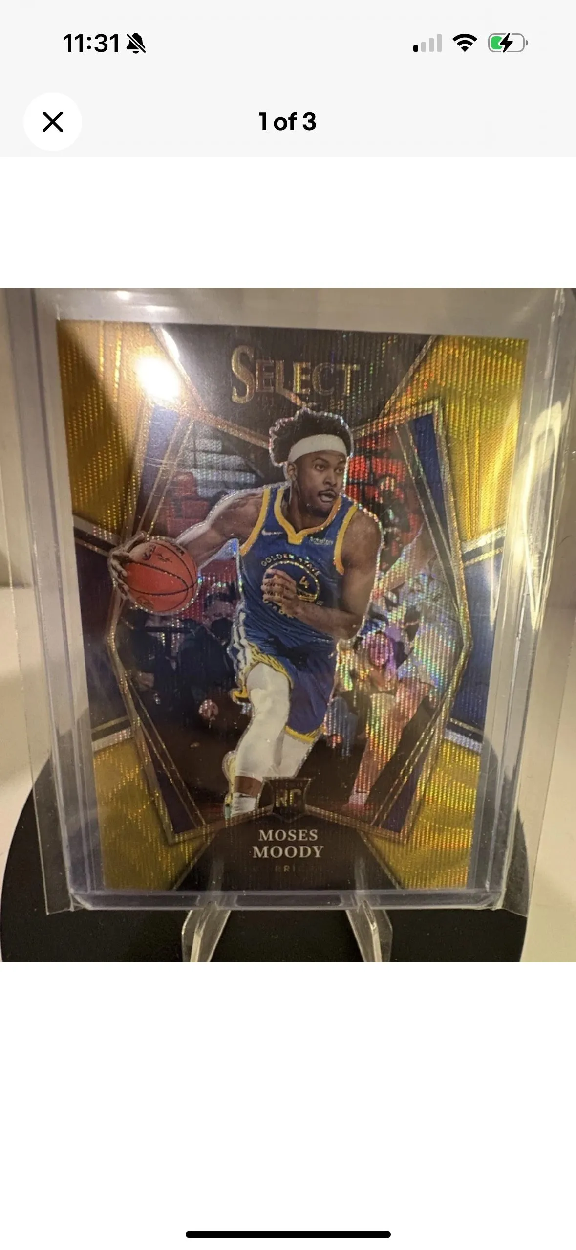 Product image for Gold wave Moses moody RC warriors select