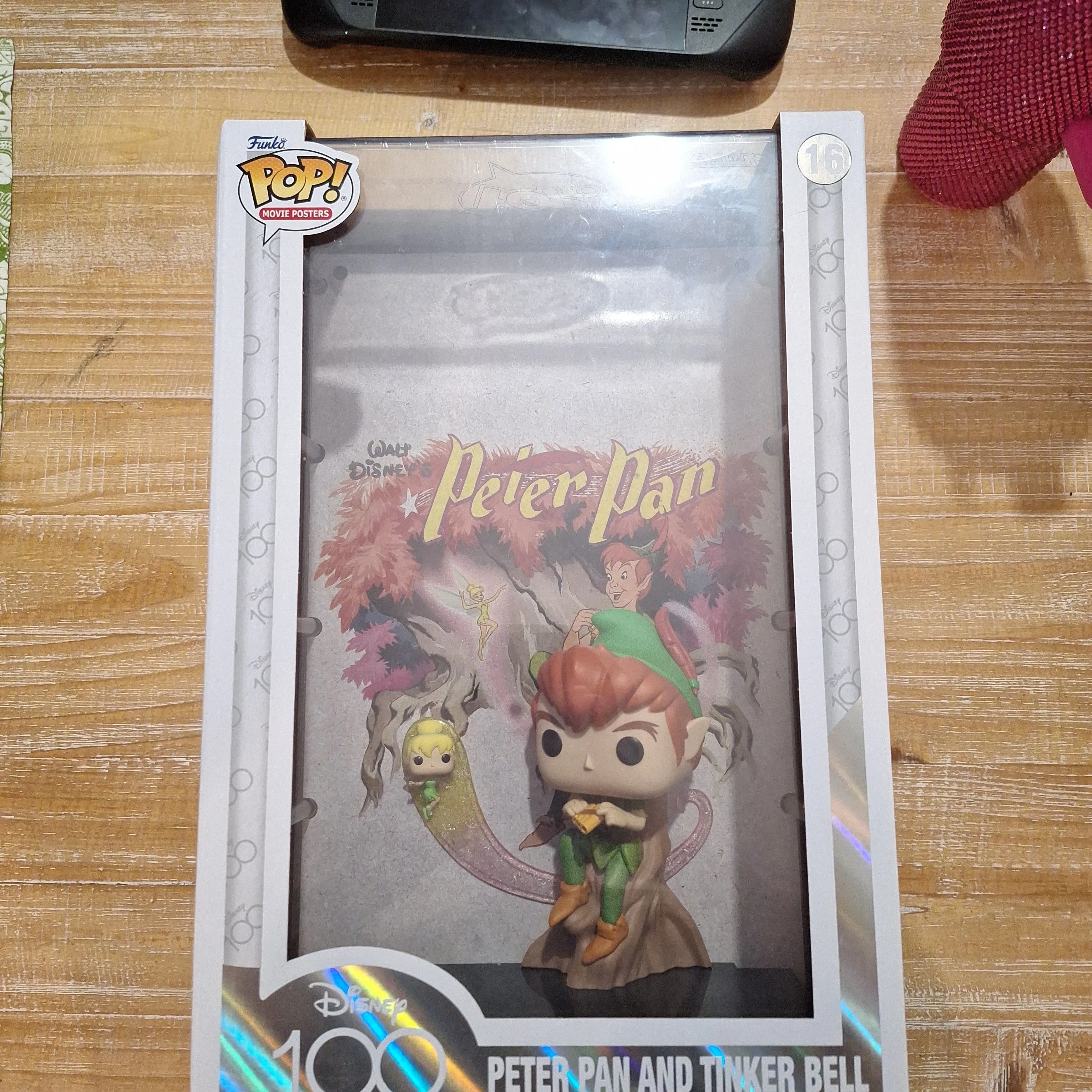 Product image for Pop! Movie Posters Peter Pan and Tinker Bell