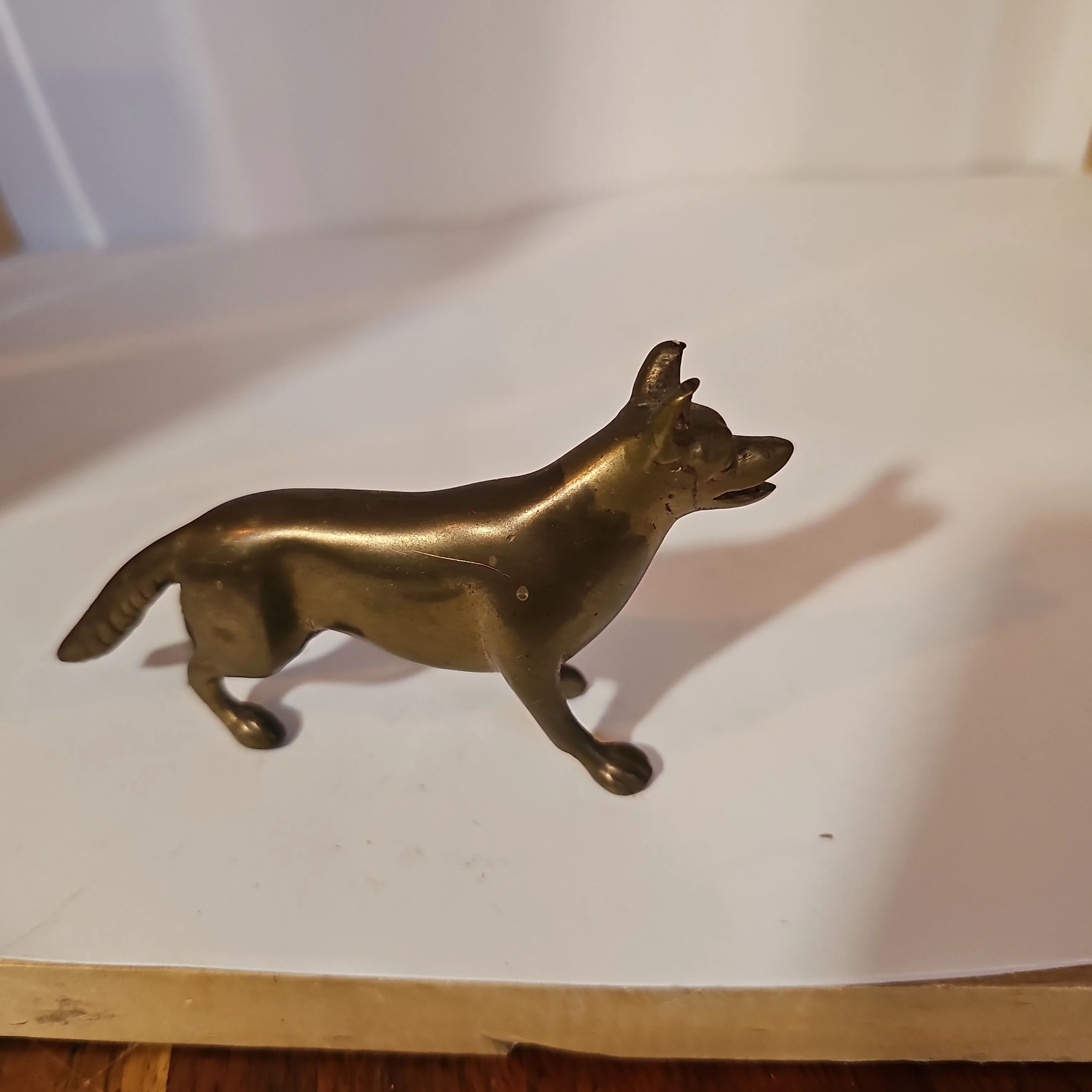 Product image for buy it now # 96 vtg brass Sheppard