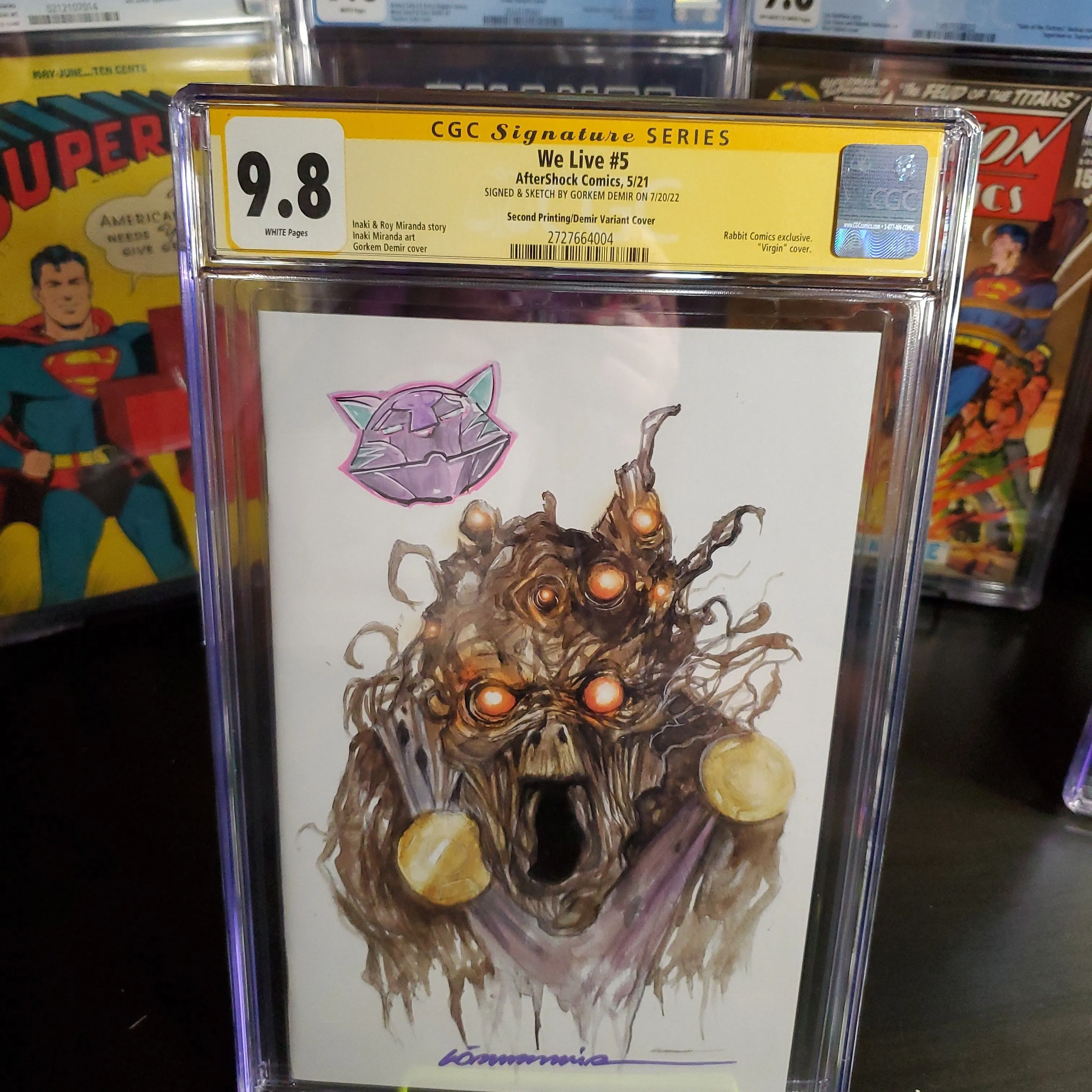 Product image for We Live #5 (2021) Sketch & Signed 