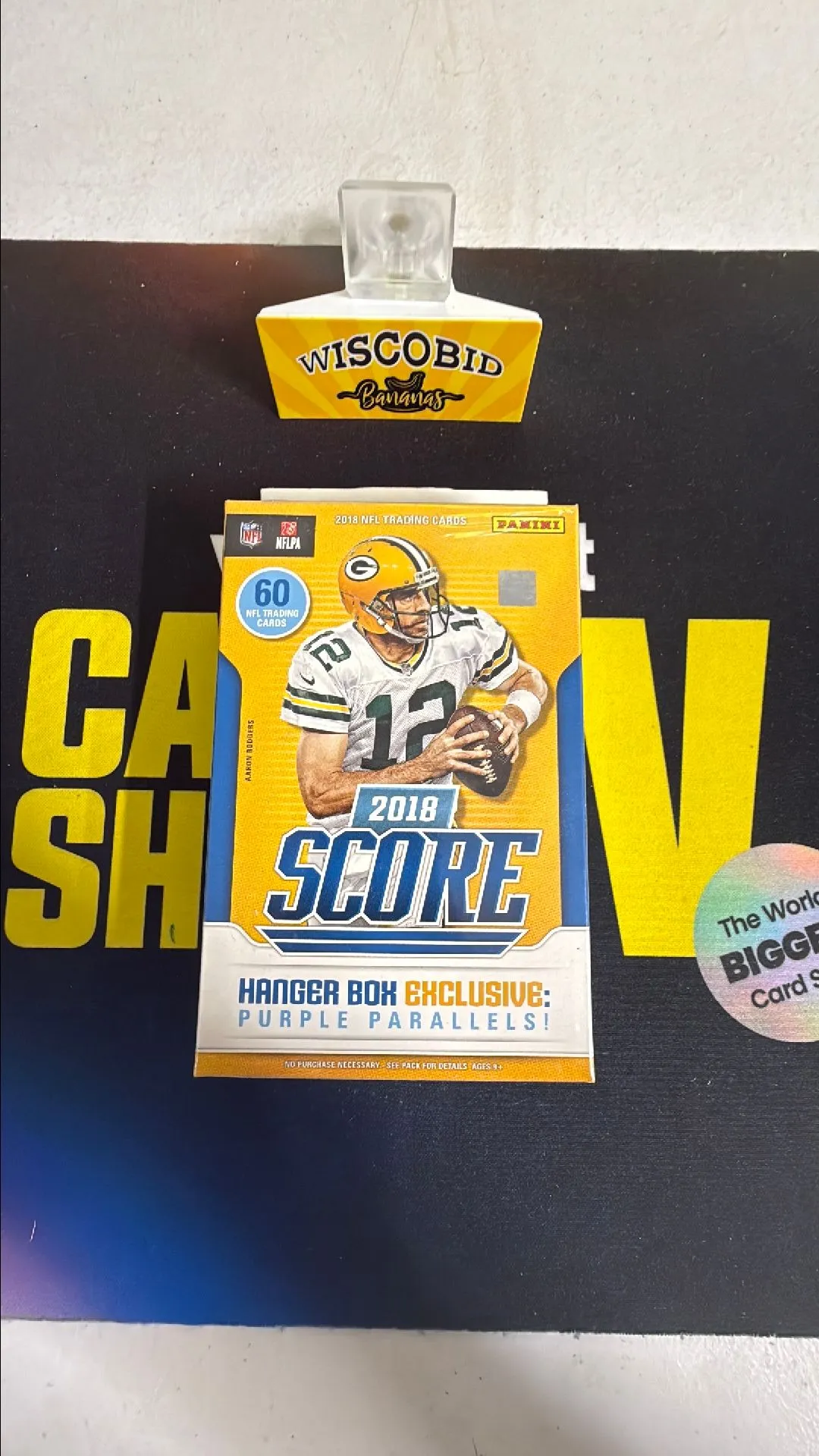Product image for 2018 Panini Score Football NFL Hanger Box  Allen & Lamar RCs