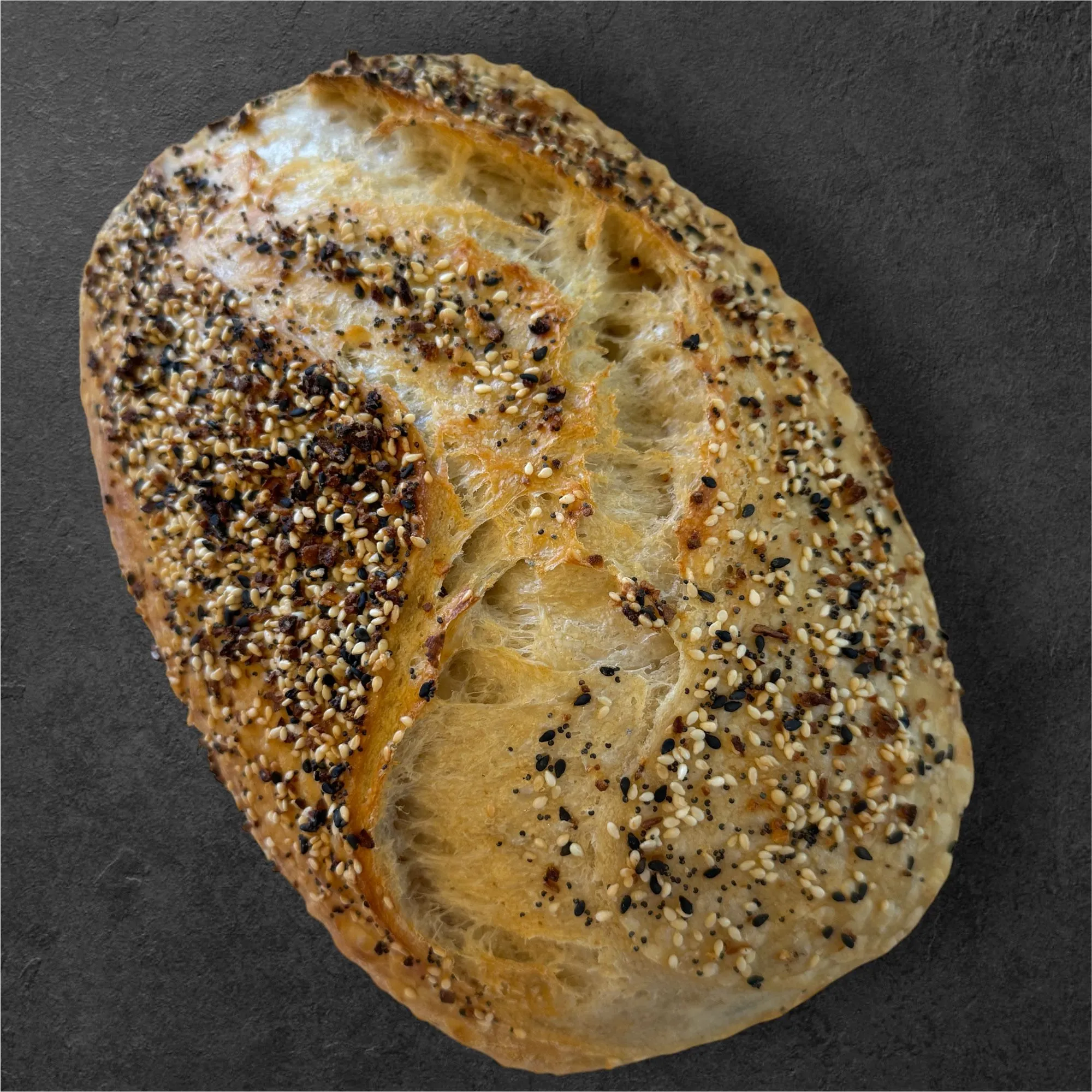 Product image for Sourdough Bread Large Loaf Everything Bagel Seasoning