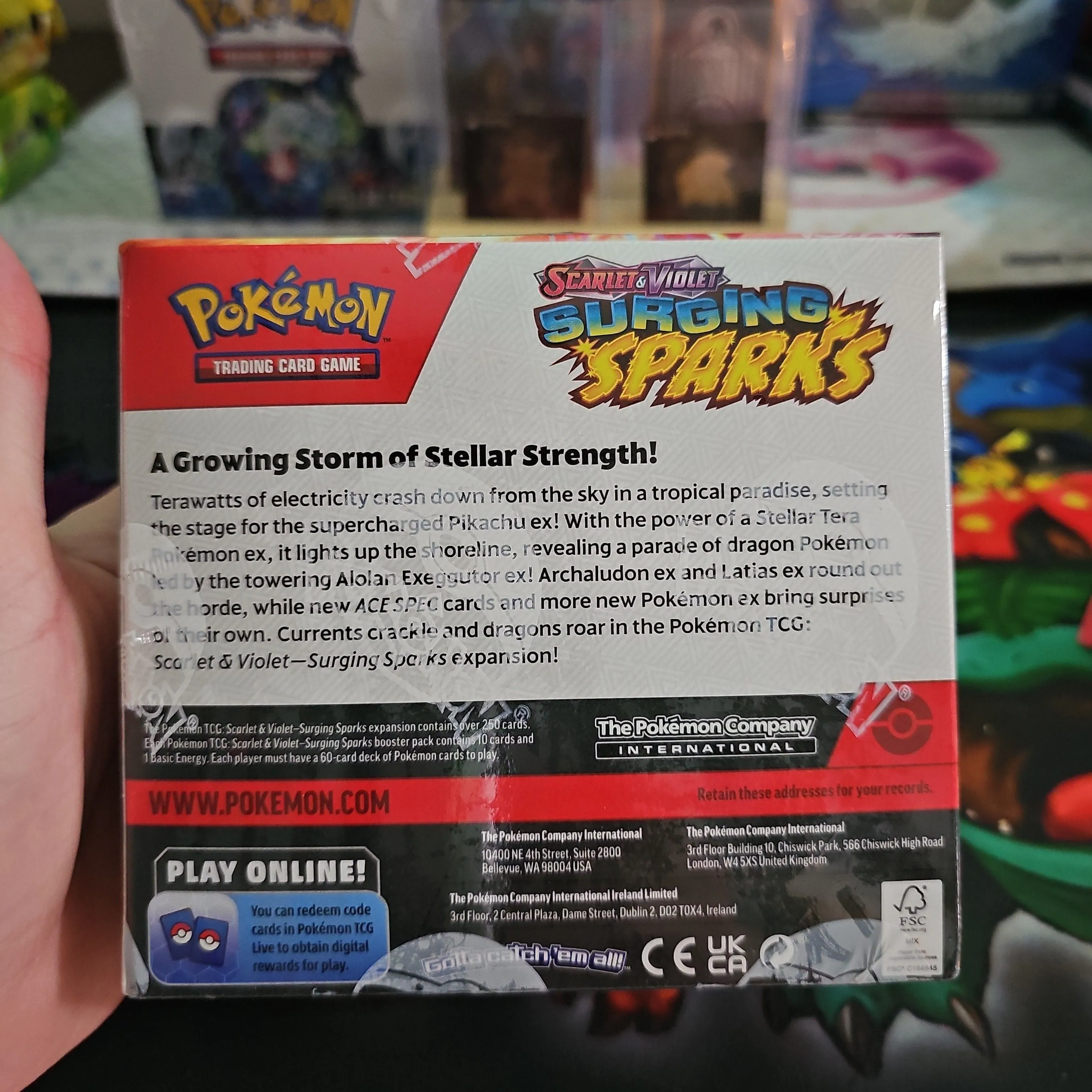 Surging Sparks Booster Box  Whatnot: Shop, Sell, Connect
