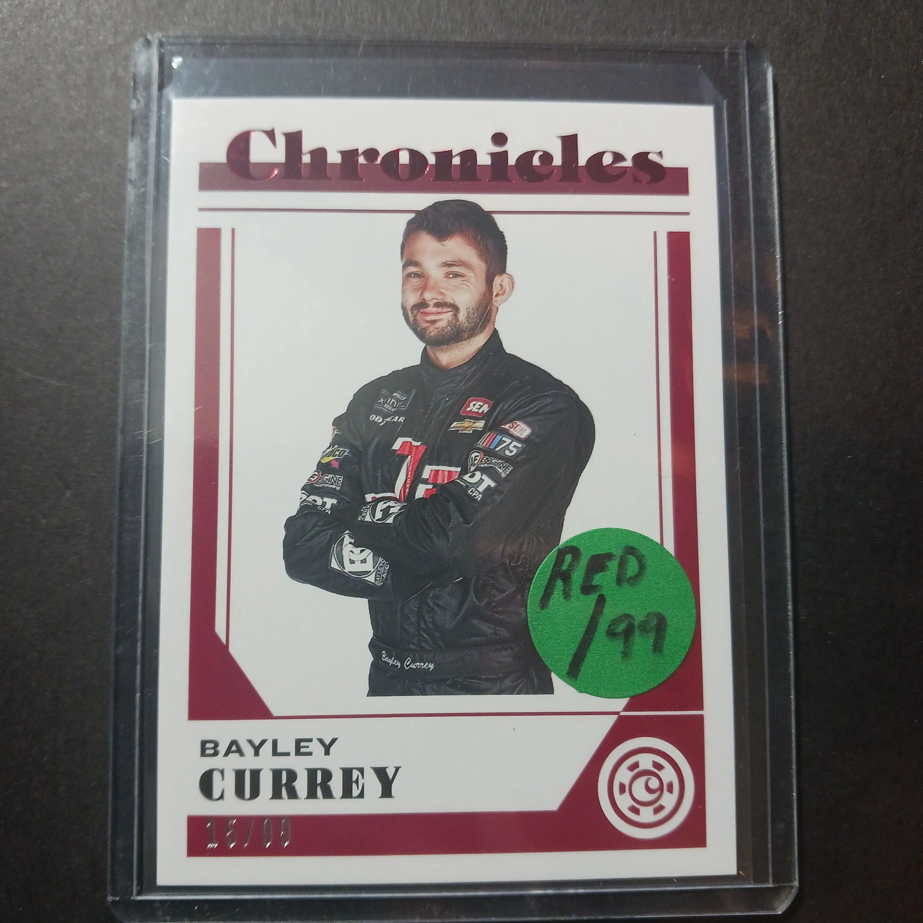 Product image for Bayley Currey 2023 Chronicles Red /99