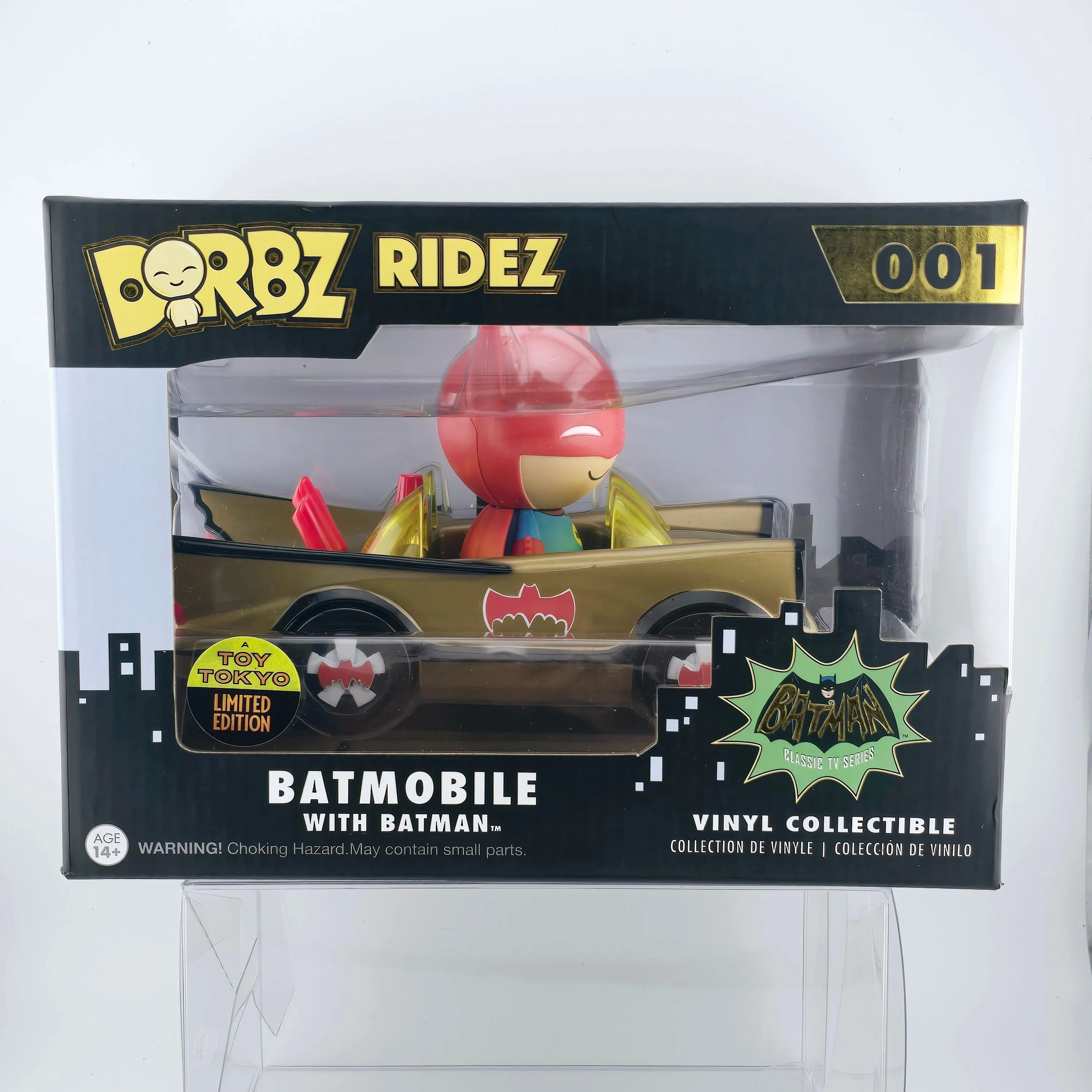 Product image for Dorbz Ridez - Batmobile with Batman - Toy Tokyo #001 w/protector 