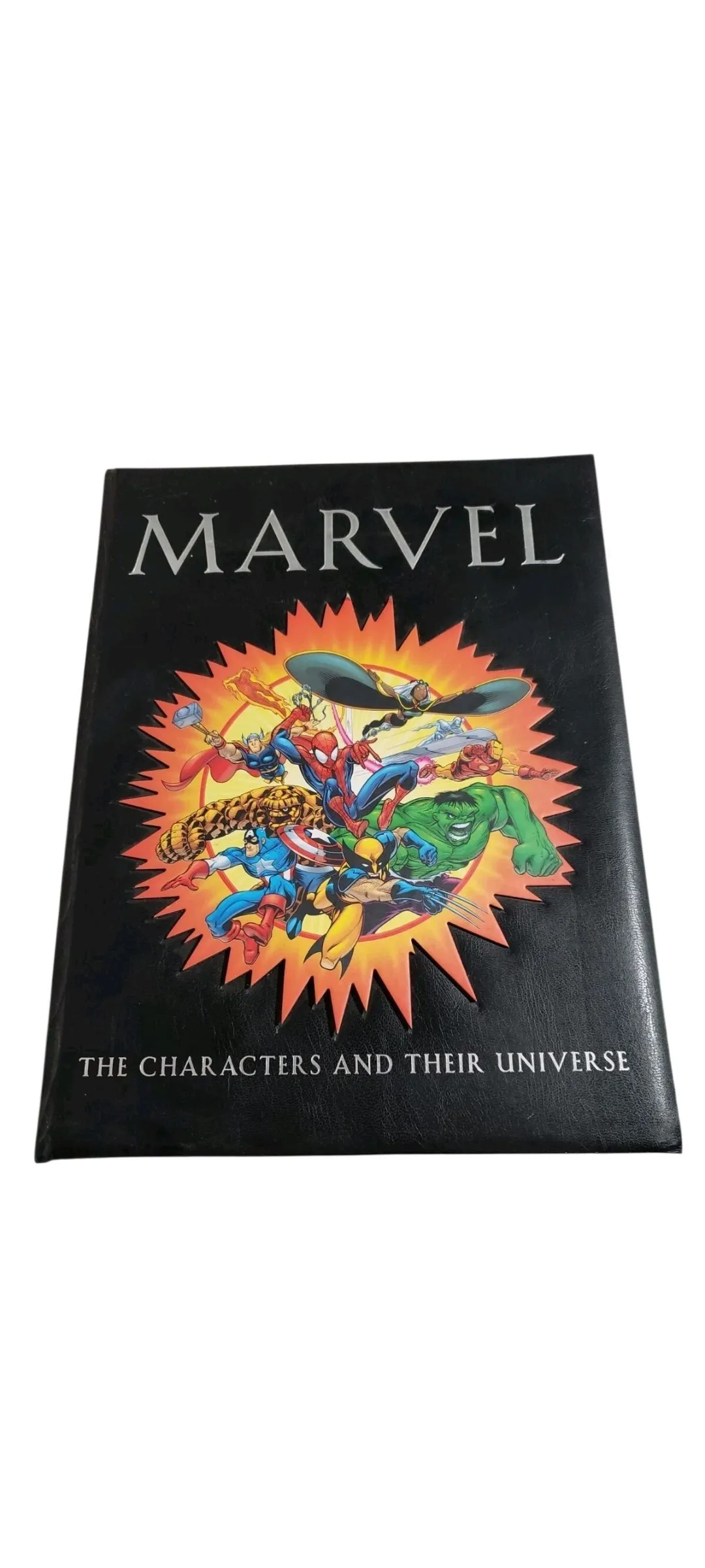 Product image for Marvel The Characters and Their Universe Book 2002 Michael Mallory EUC