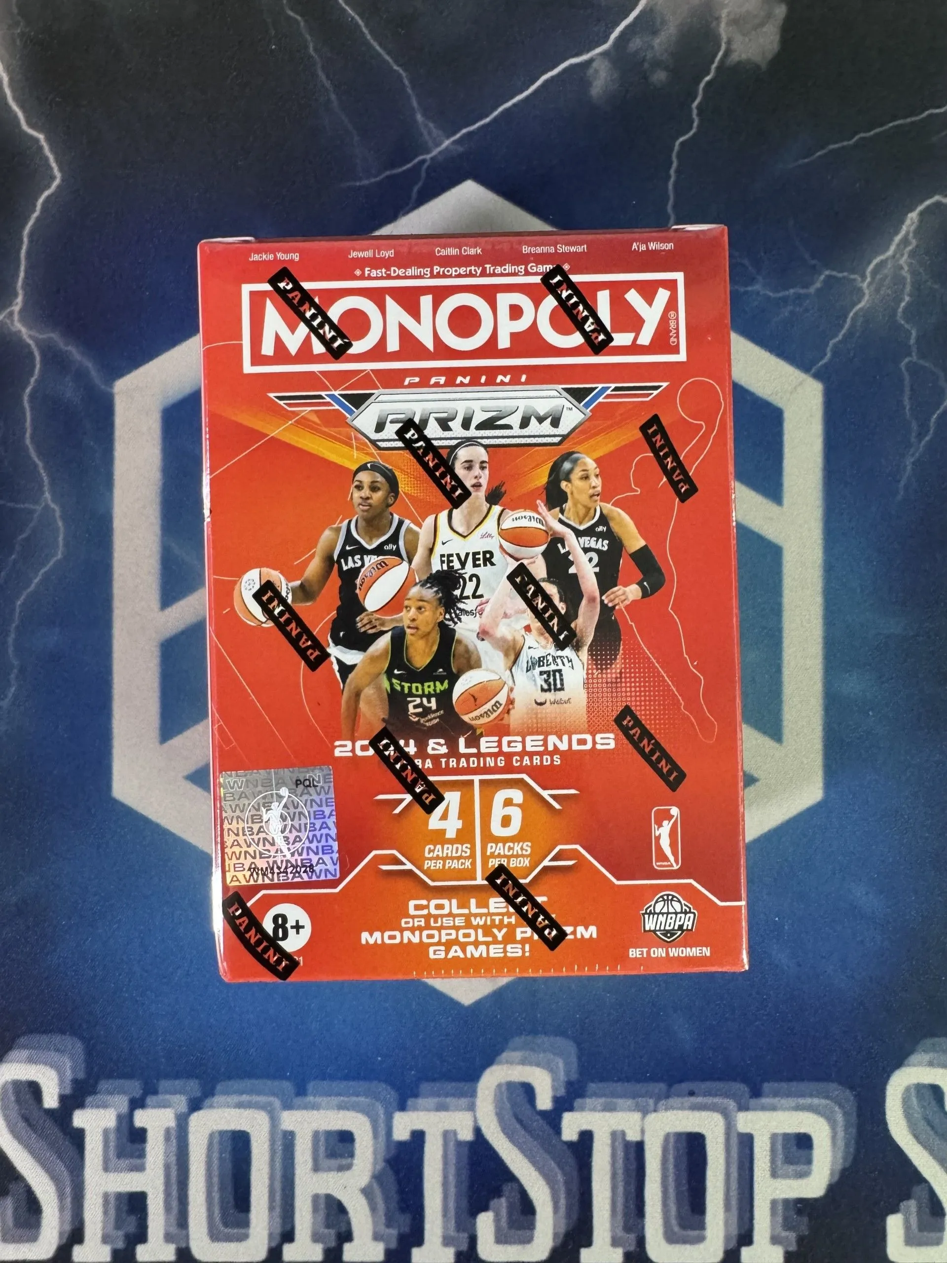 Product image for 2024 Prizm Monopoly WNBA Blaster Box