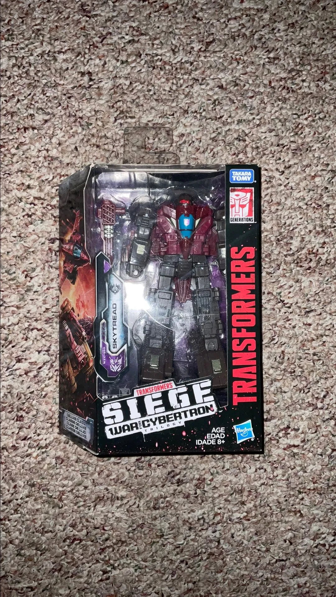 Product image for Hasbro "Transformers: War For Cybertron Trilogy - Siege" Skytread Action Figure