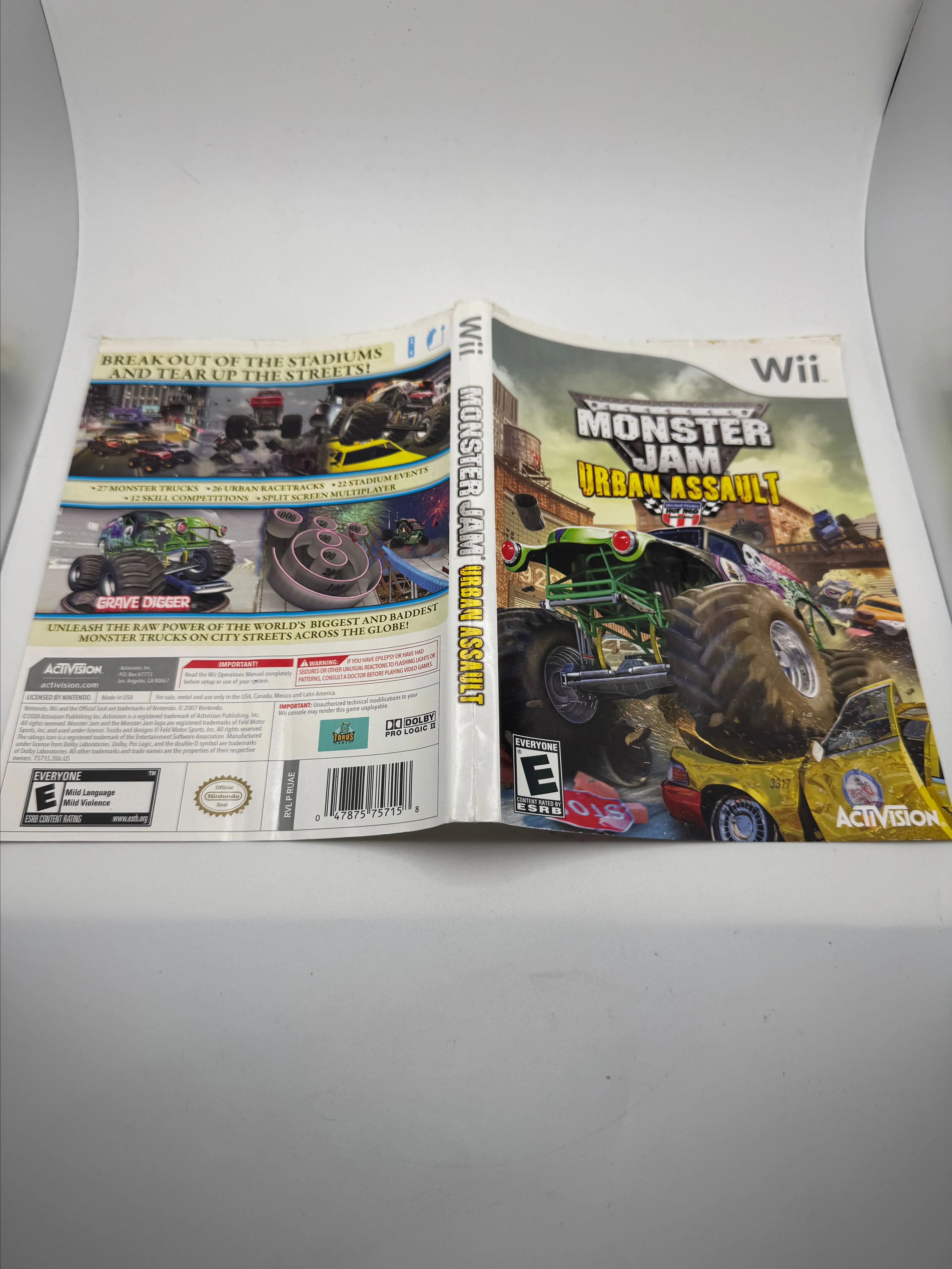 Product image for Cover Art - Wii - Monster Jam