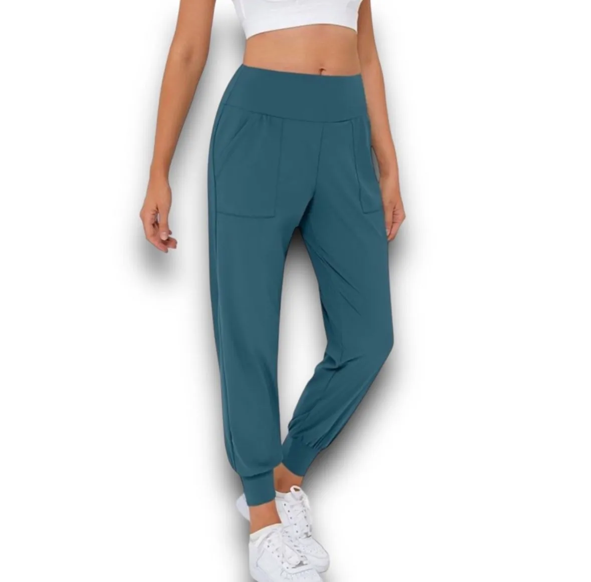 Product image for HALARA Blue High waisted joggers size small