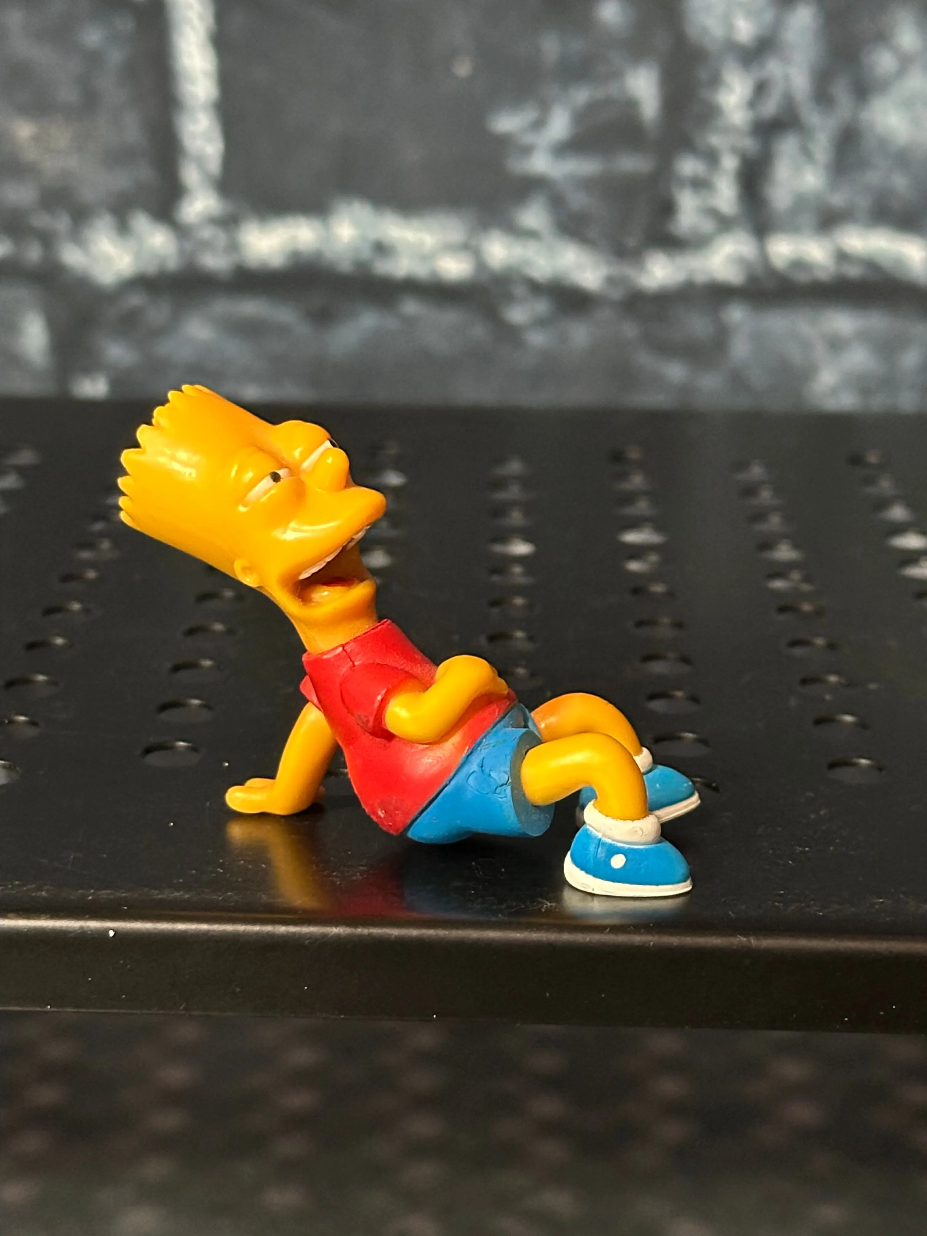 Product image for Toys - The Simpson’s - Bart Simpson Leaning Back Laughing 2007 pvc figure