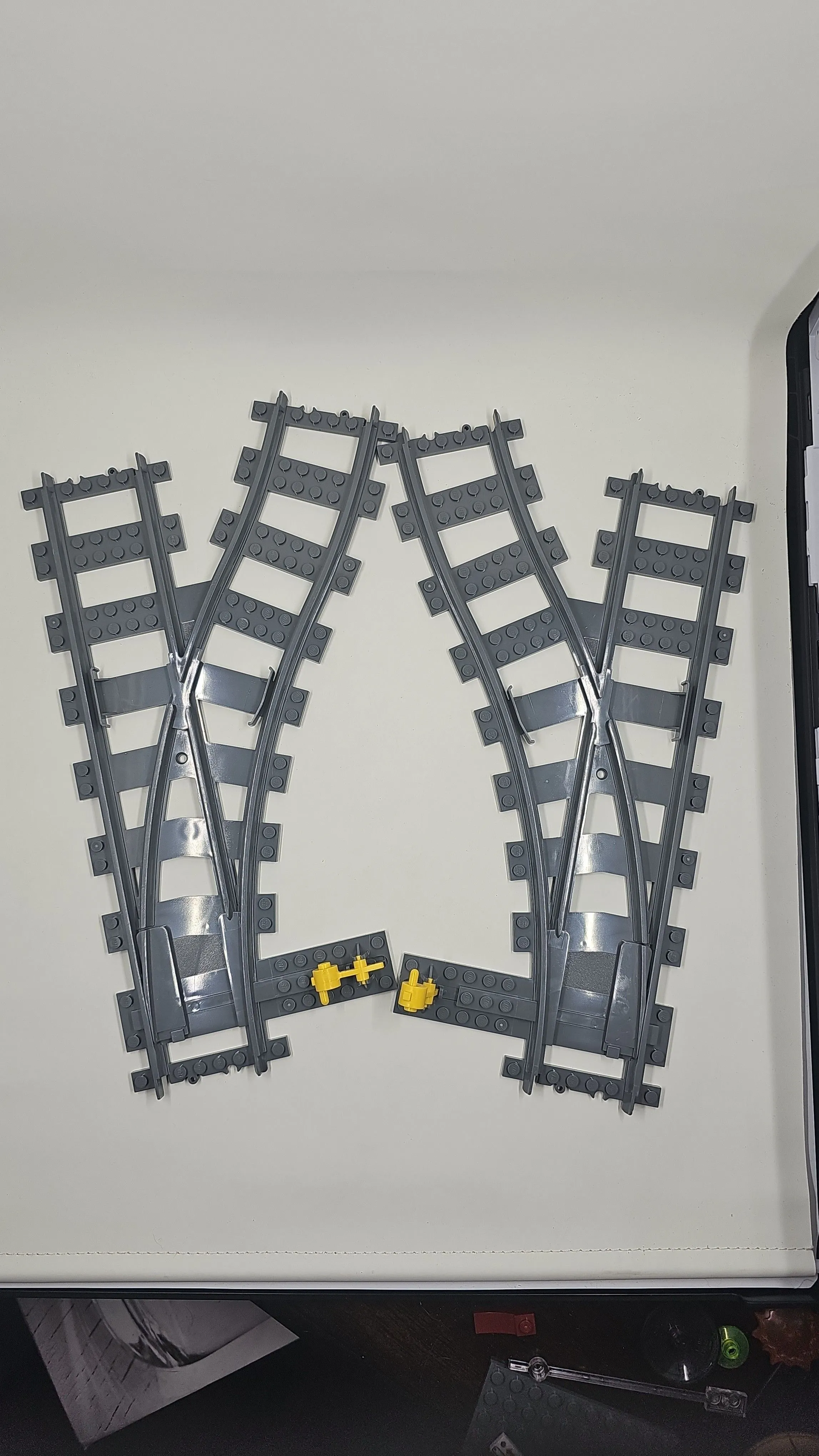Product image for lego train switch track l &r 