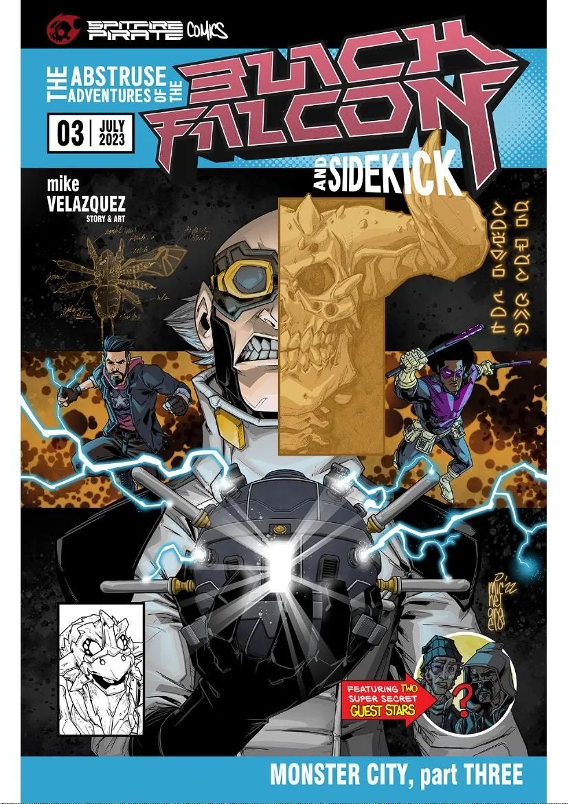 Product image for Black Falcon and Sidekick (Monster City, Part 3)