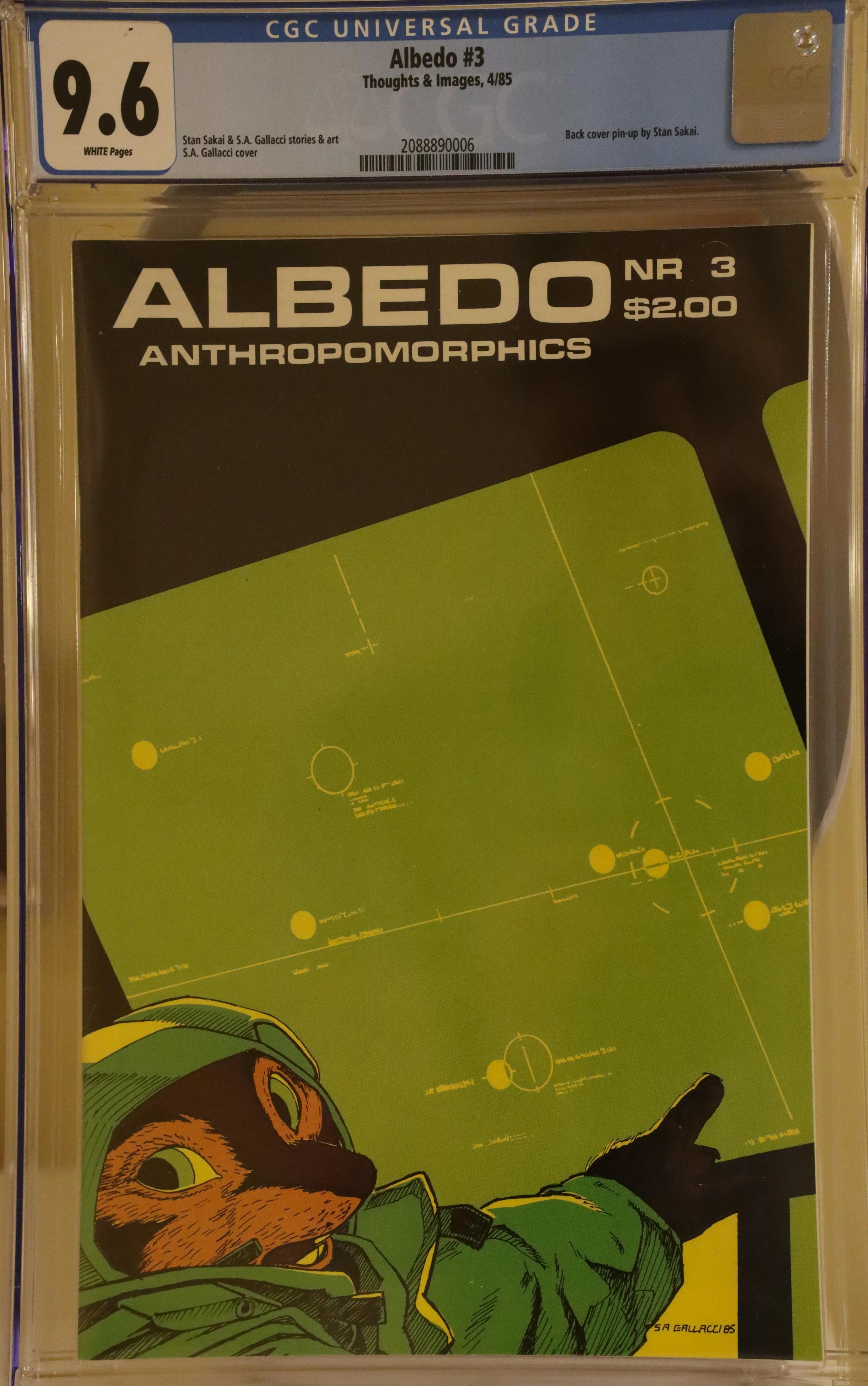 Product image for Albedo #3 CGC 9.6