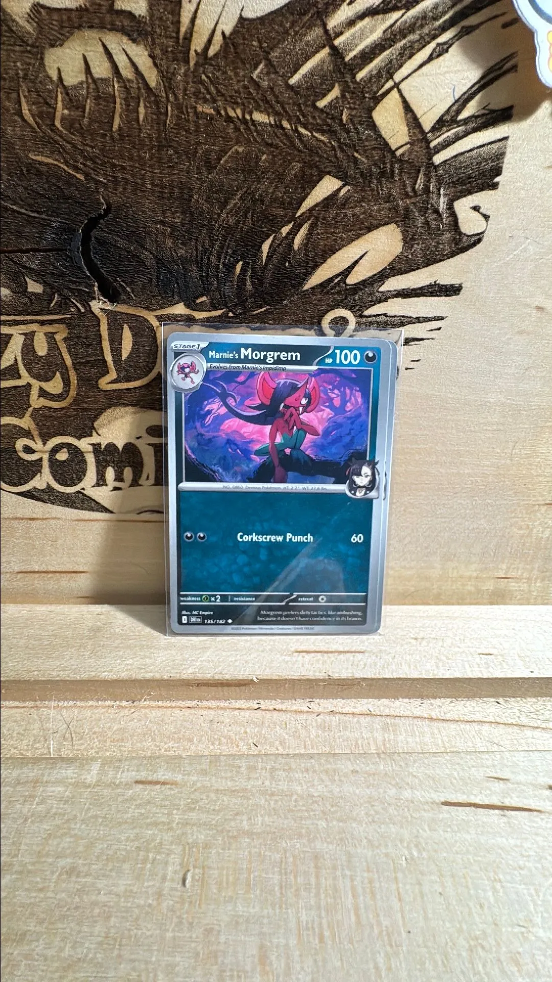 Product image for Marnie's Morgrem #135 Pokemon Destined Rivals
