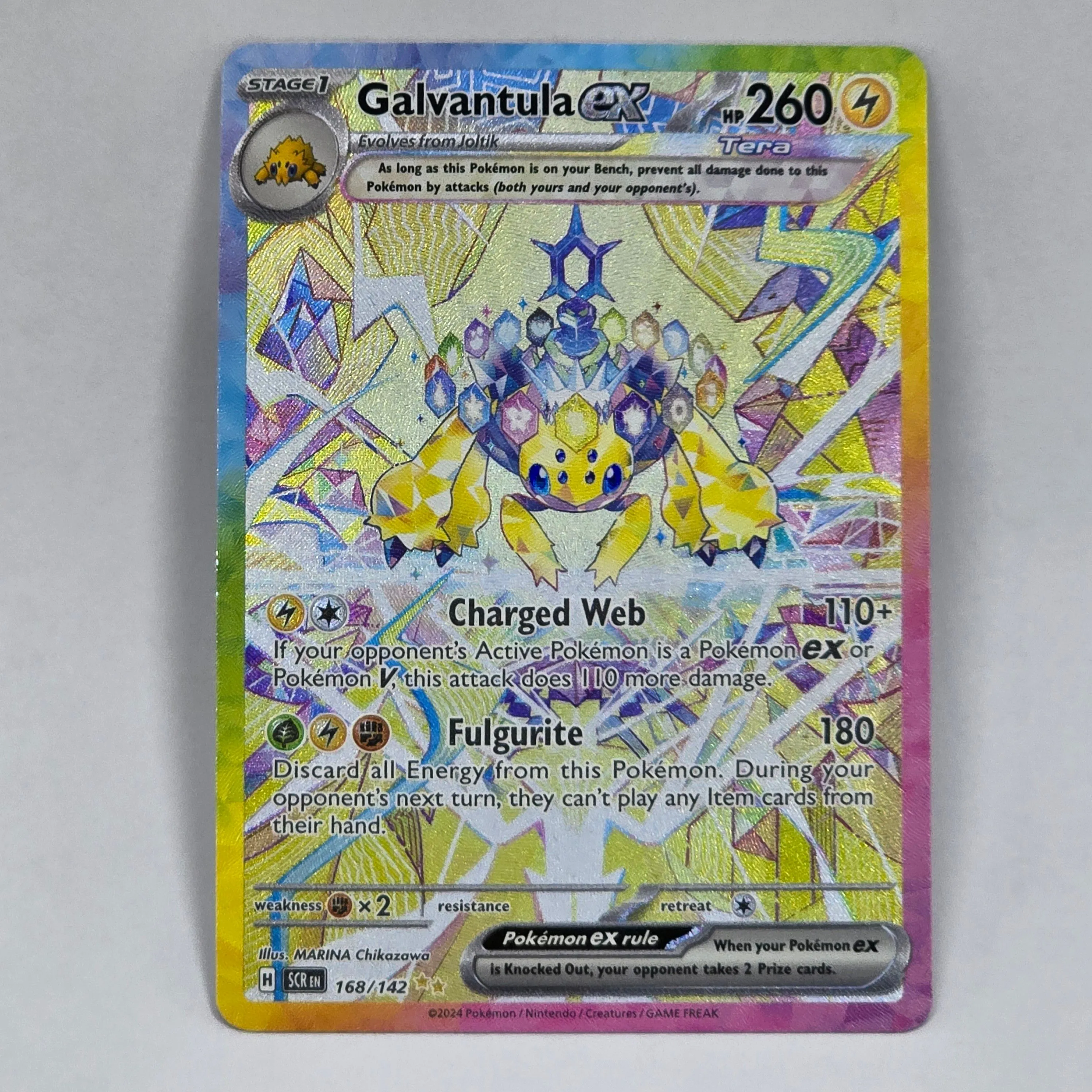 pokemon galvantula card Galvantula ex - 051/142 51