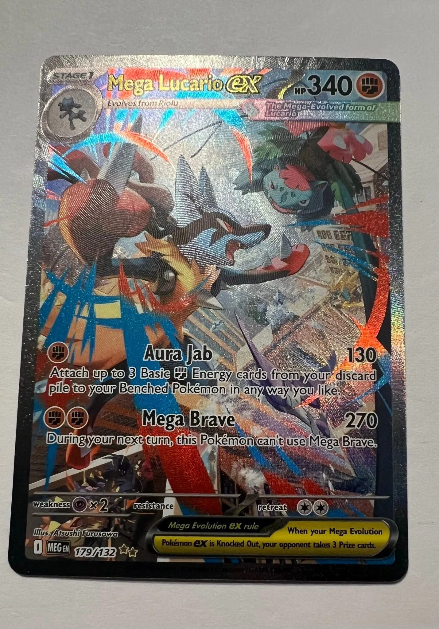 Pokmon Mega Lucario ex - 179/132 (Special Illustration Rare)  Whatnot:  Shop, Sell, Connect