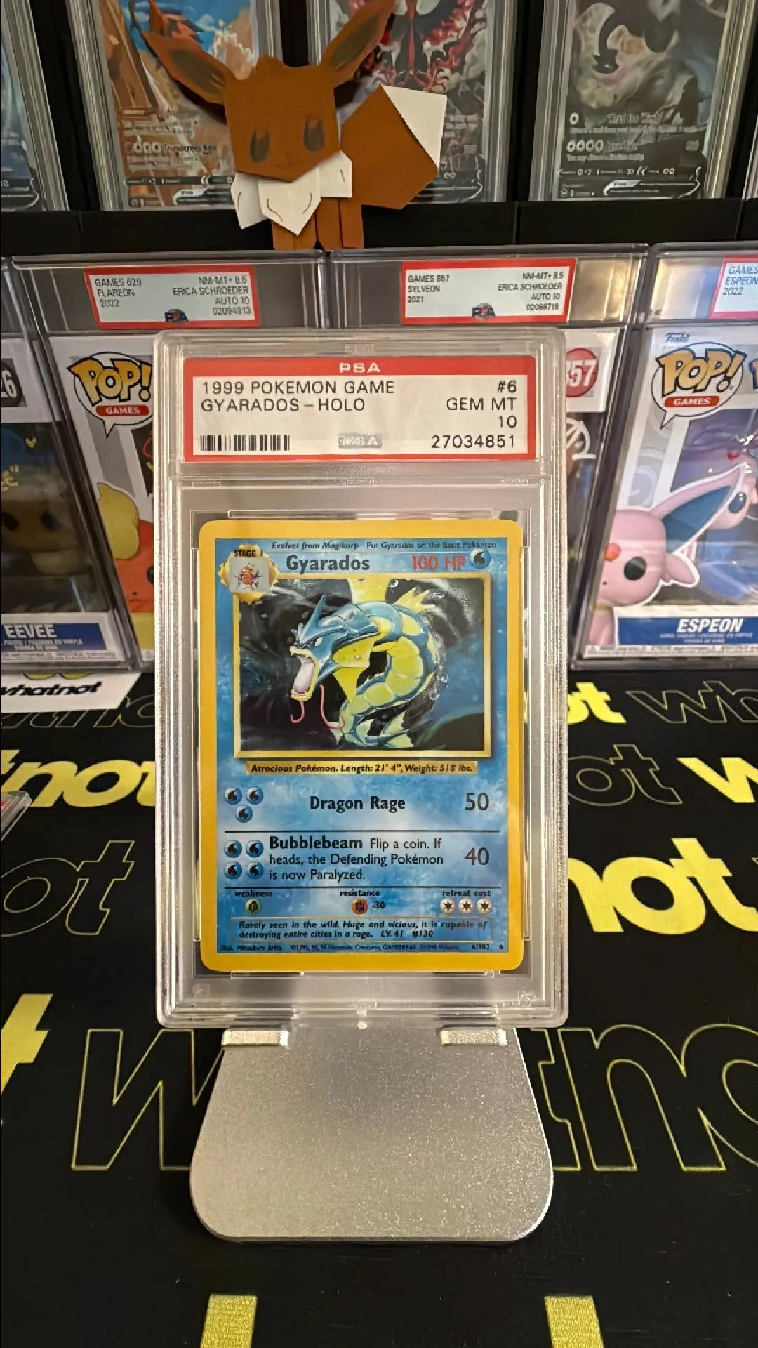 Product image for PSA 10 Gyarados Base Set