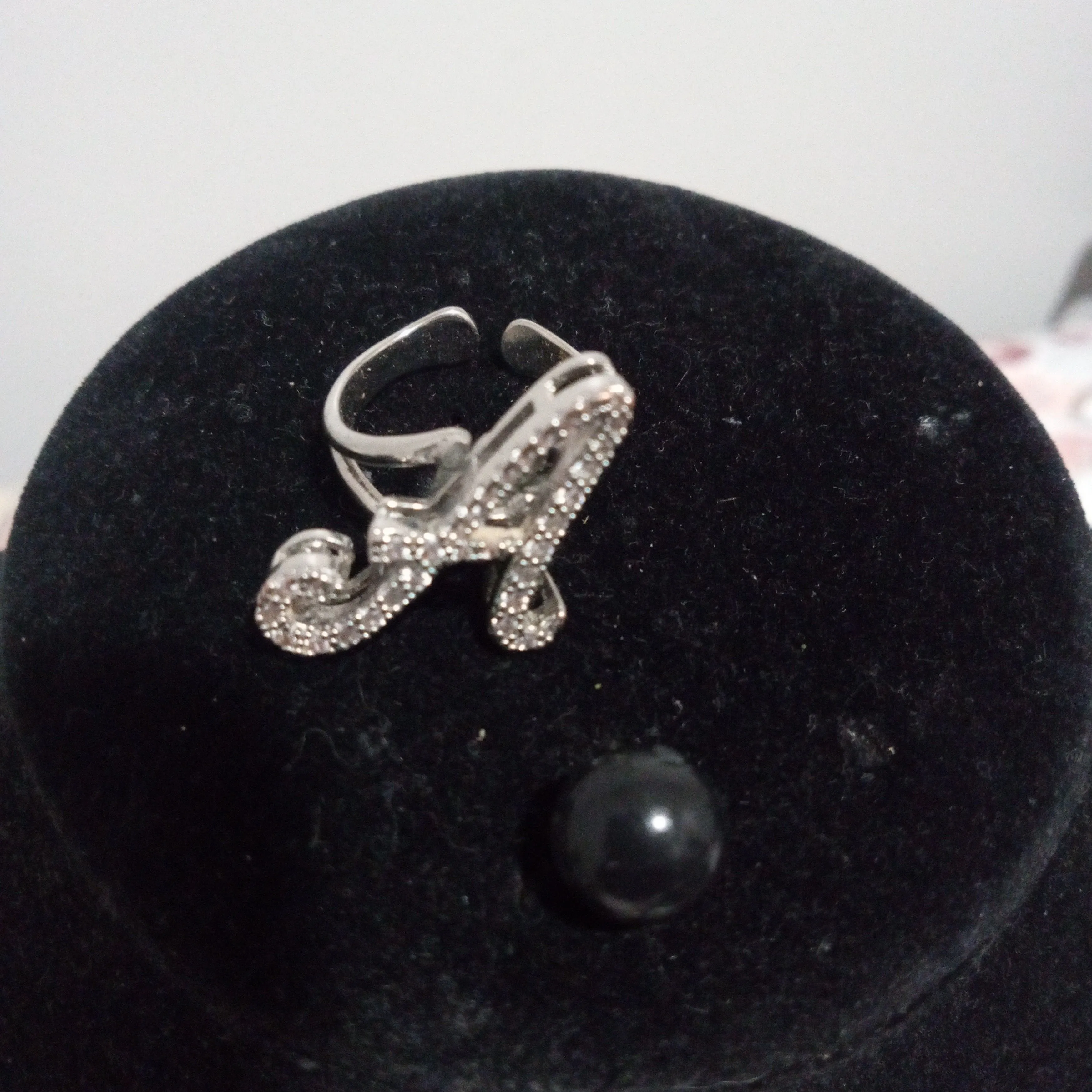 Product image for letter A ring