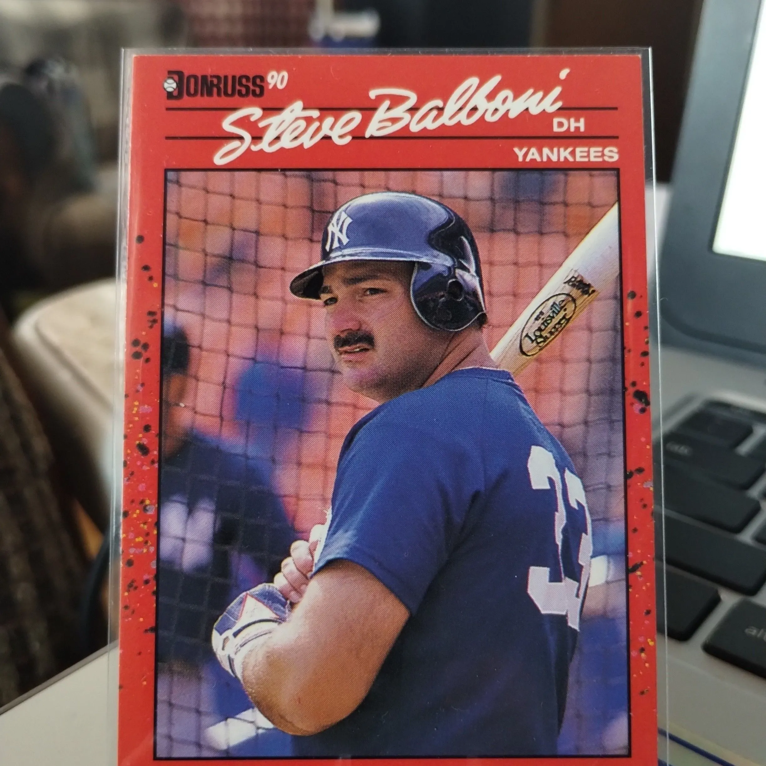 Product image for 1990 Donruss Steve Balboni